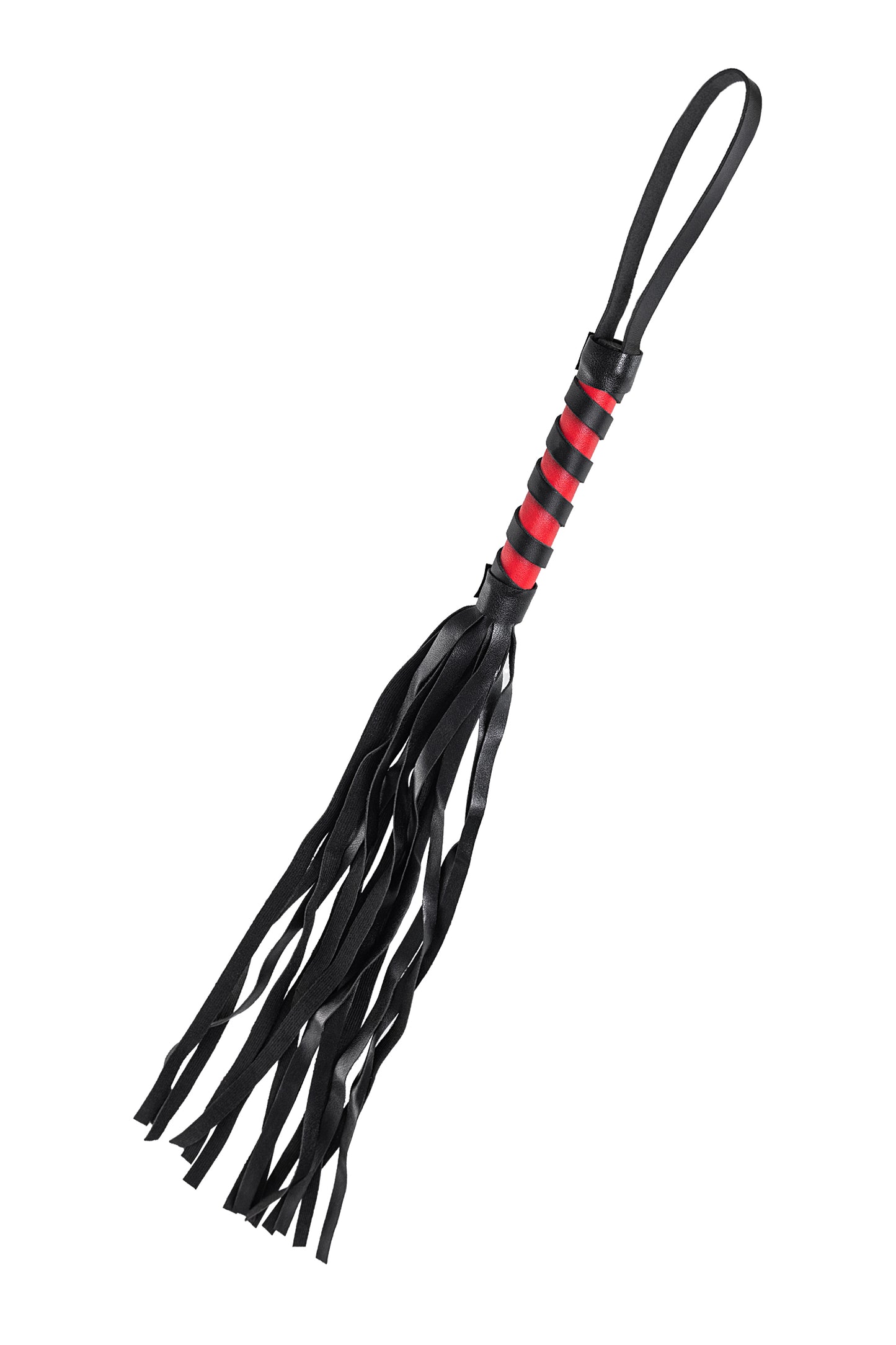 Anonymo BDSM Kırbaç #0004, PU deri, siyah, 45 cm