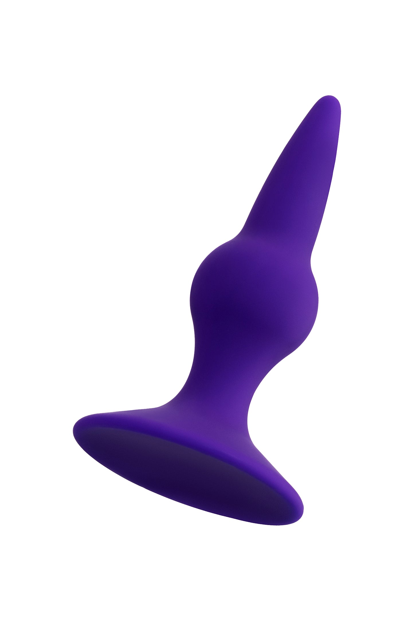 ToDo by Toyfa Klapsy Anal Plug, Silikon, Mor, 10,5 cm, Ø 3 cm