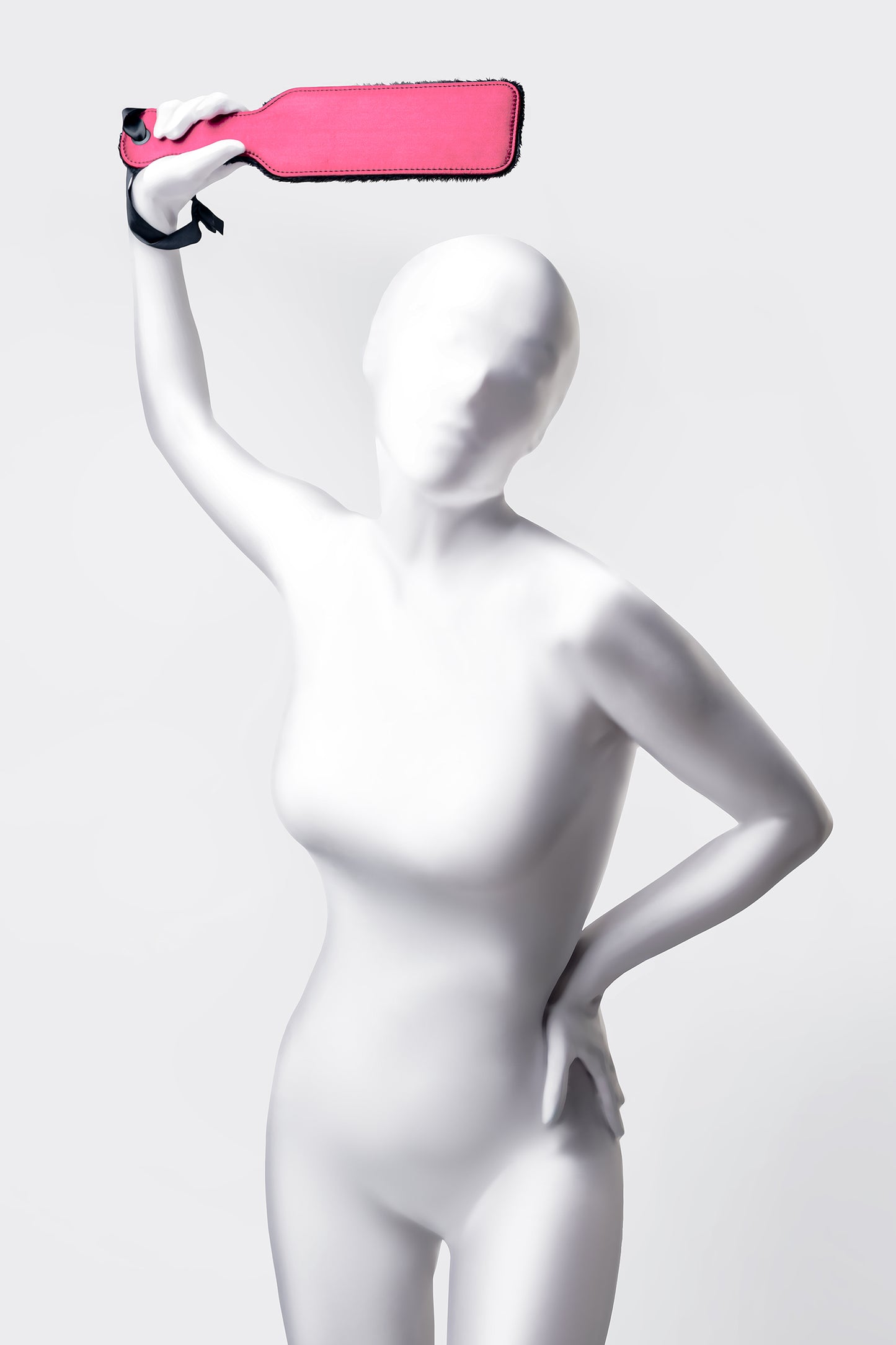Anonymo BDSM Kırbaç #0009 ,Kadife.Kadife, kırmızı, 37 cm