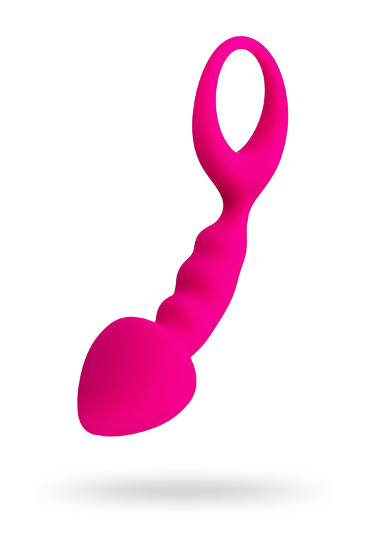 ToDo by Toyfa Bong Anal Plug, silikon, pembe, 12,5 cm, Ø 2,5 cm