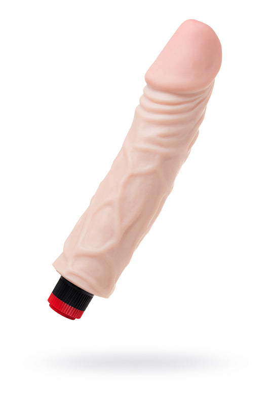 LoveToy Realistik Dev Vibratör, PVC, Ten, 31 cm, Ø 6 cm