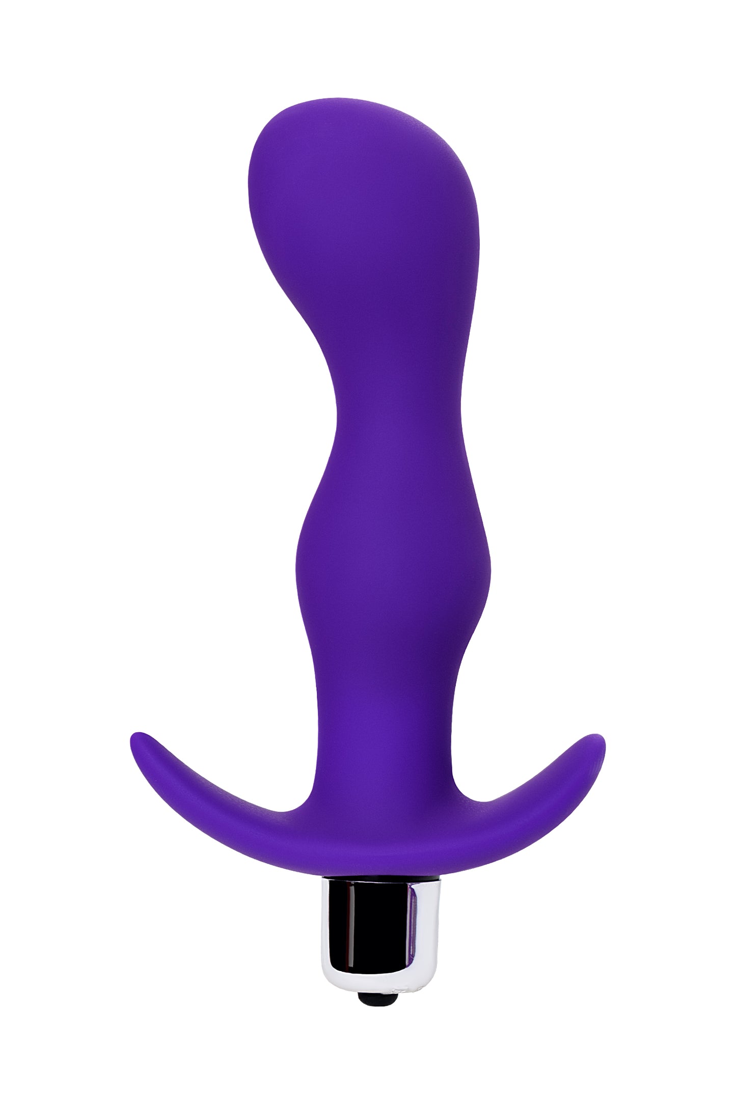 A-Toys by TOYFA Kamet Anal Vibro Plug, Beden L, silikon, mor, 14 cm