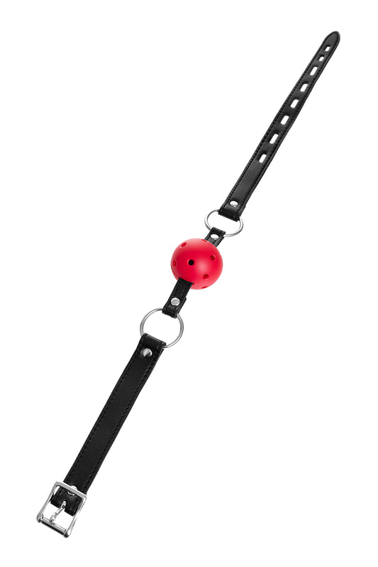 Anonymo BDSM Ağız Topu #0303, ABS plastik, kırmızı, 64 cm