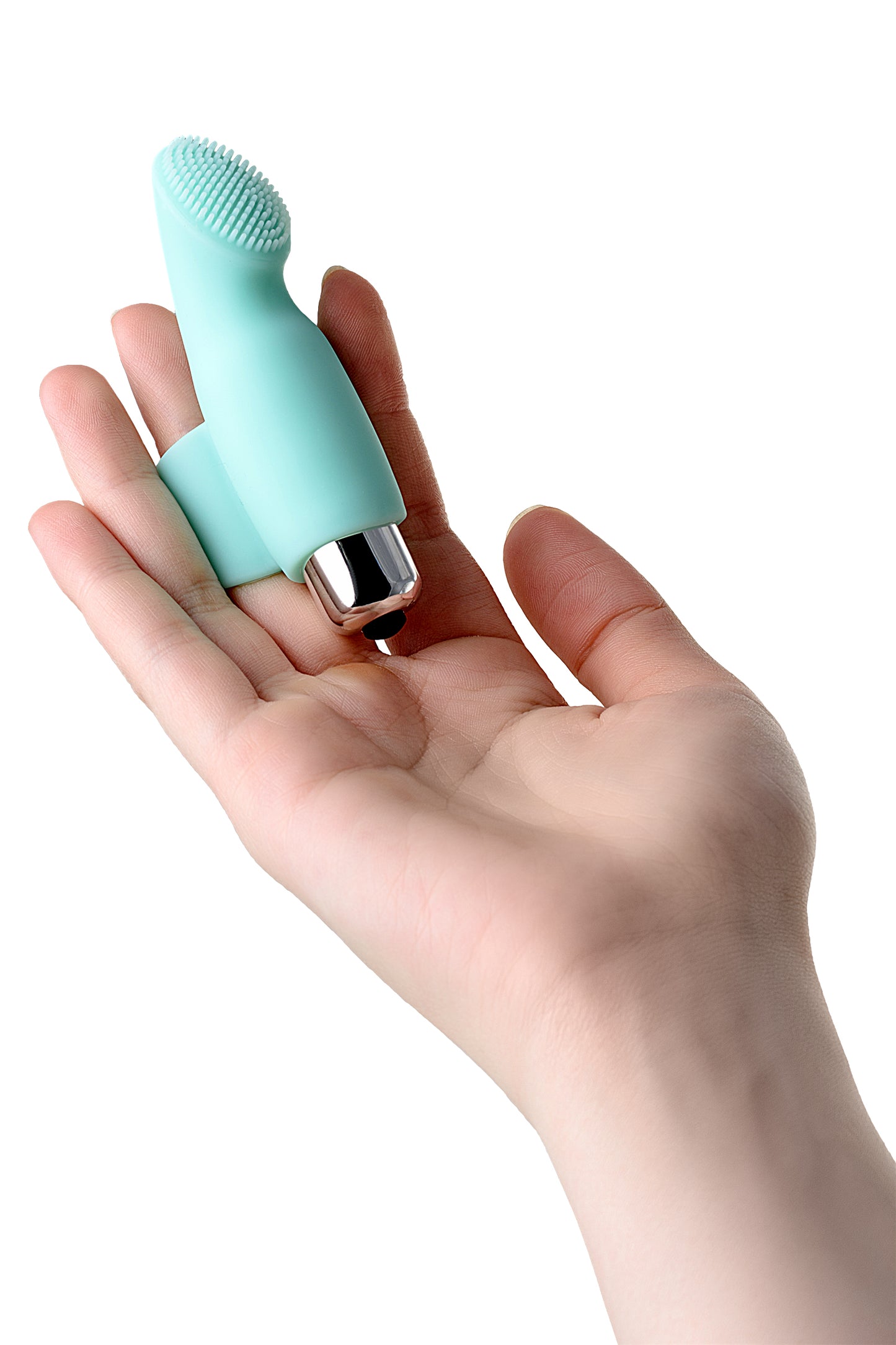 JOS BLİSS Parmak Vibratörü, silikon, mavi, 9 cm