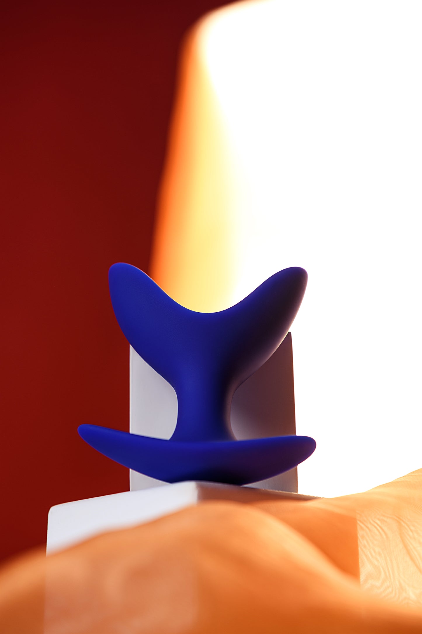 ToDo by Toyfa Bloom Genişleyen Anal Plug, silikon, mavi, 9,5 cm, Ø 7 cm