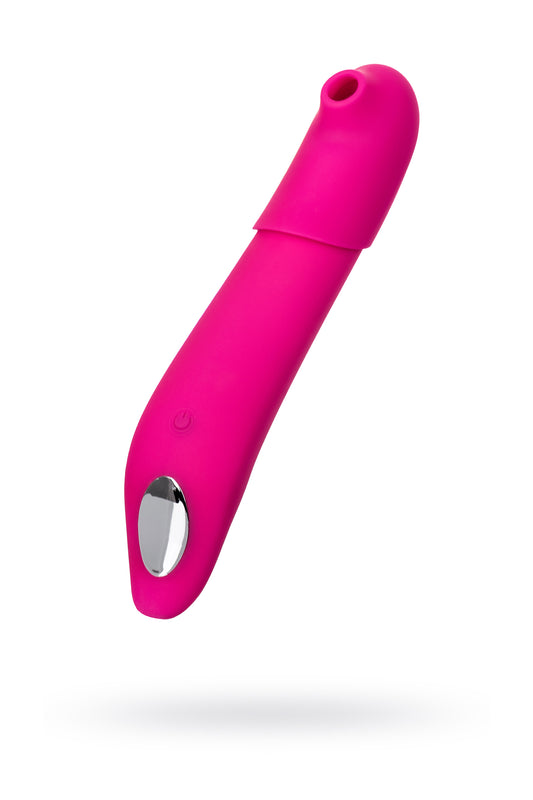 JOS Oscar 2'si 1 arada Vakum Dalgası Vibratör , silikon, pembe, 20.5 c