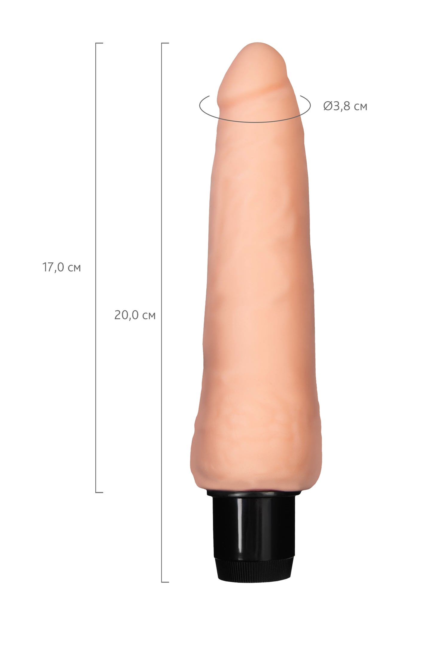 A-Toys by TOYFA Lank Realistik Dildo, 20 cm