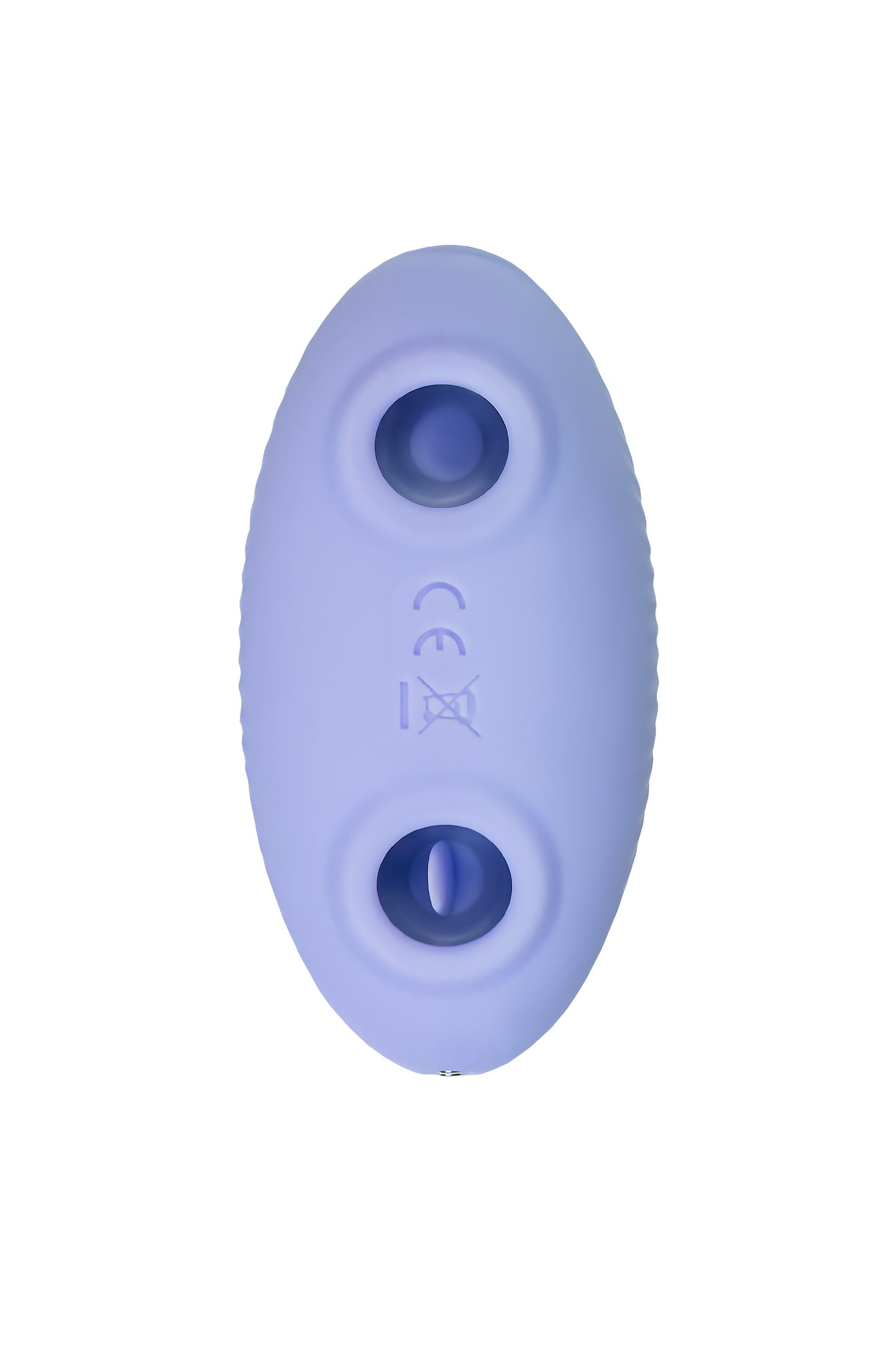 Çok fonksiyonlu vibratör L'Eroina Crasatell, silikon, lila, 9,5 cm