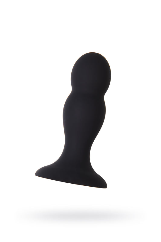 Erotist Hidro Anal Plug, M, silikon, siyah, 10,5 cm