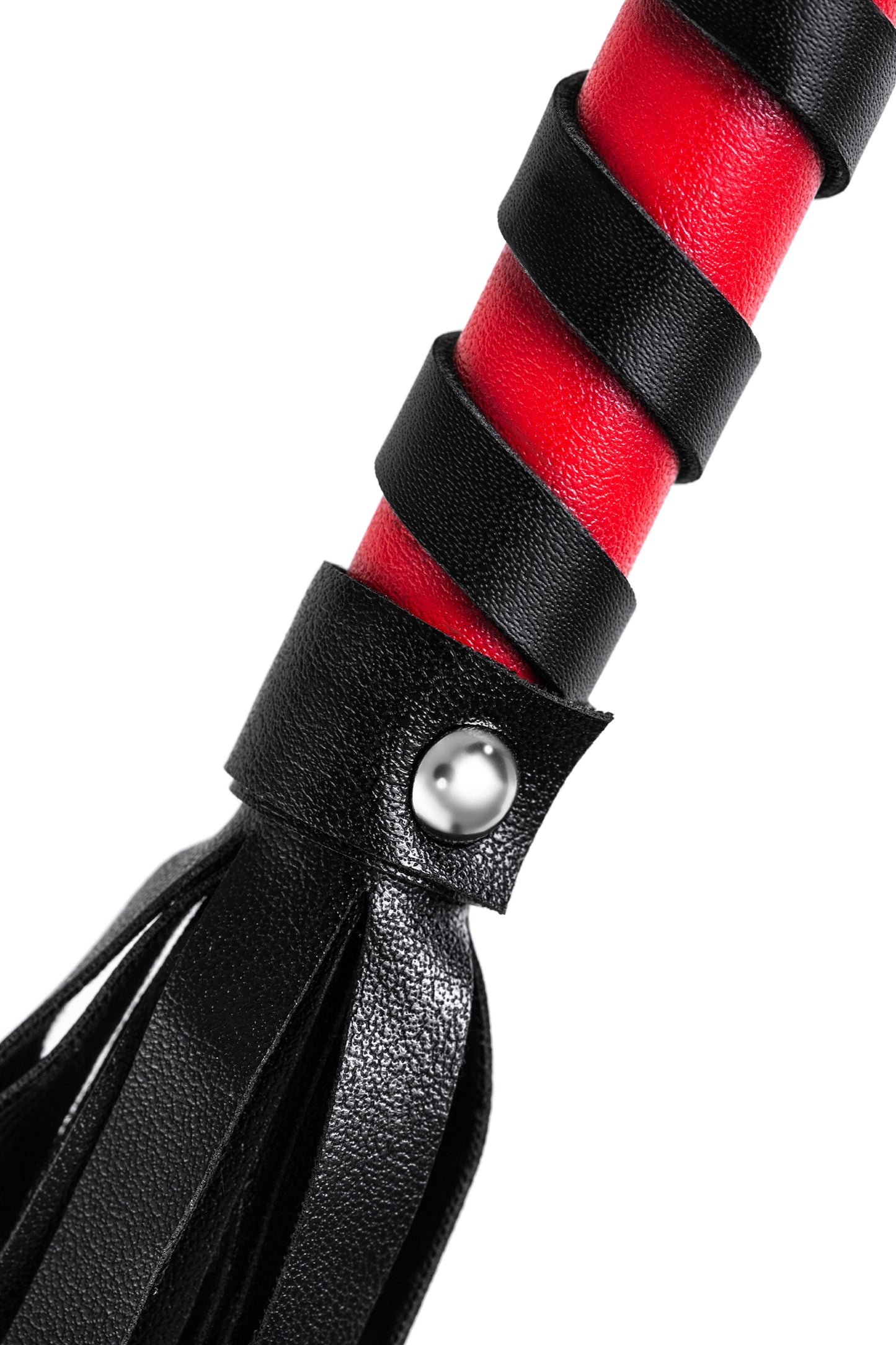 Anonymo BDSM Kırbaç #0004, PU deri, siyah, 45 cm