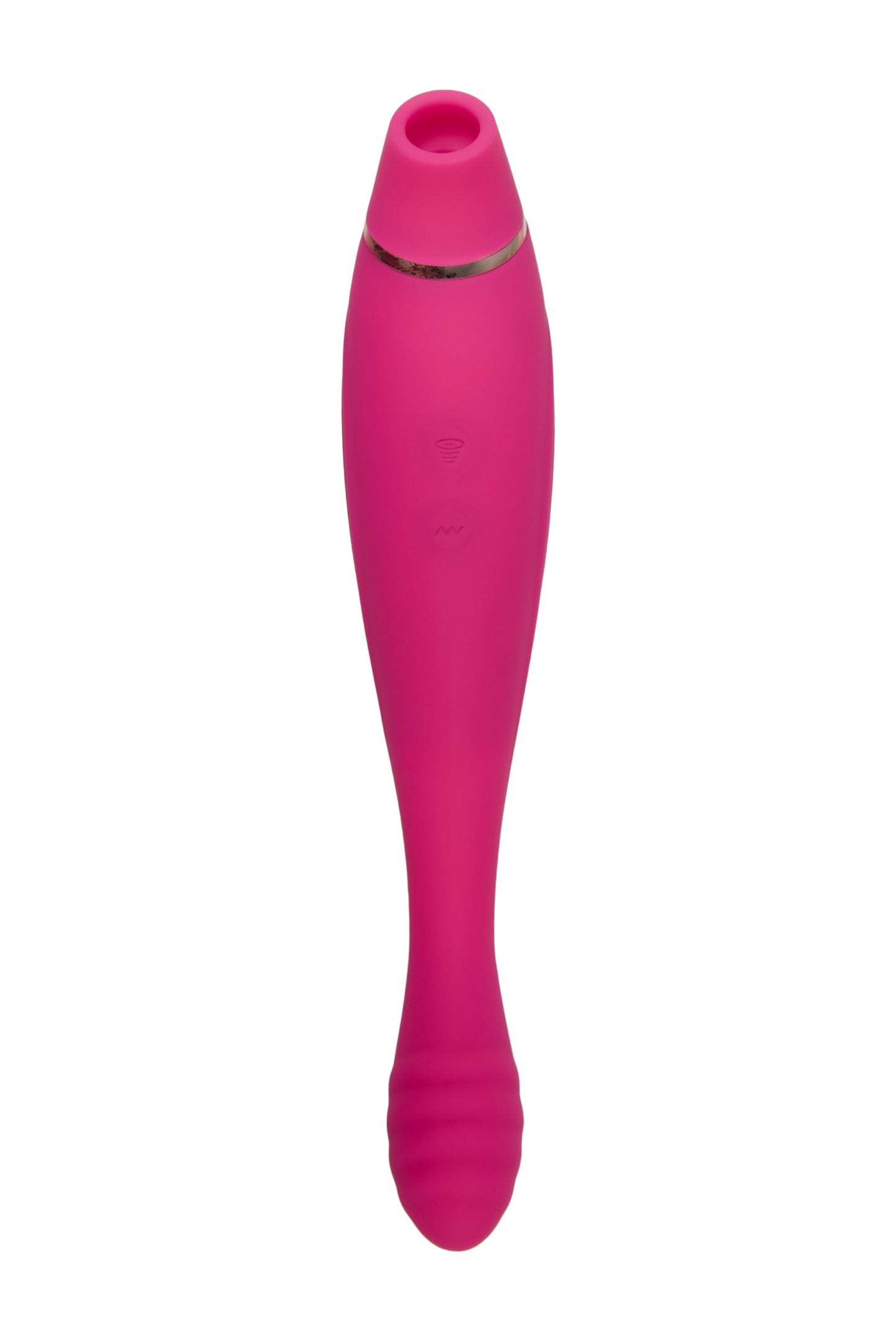 JOS Danvi Vakum Dalgası Vibratör, Silikon, Pembe, 21,5 cm
