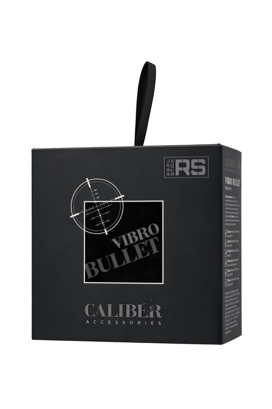 RealStick CALIBER vibe mermi, siyah
