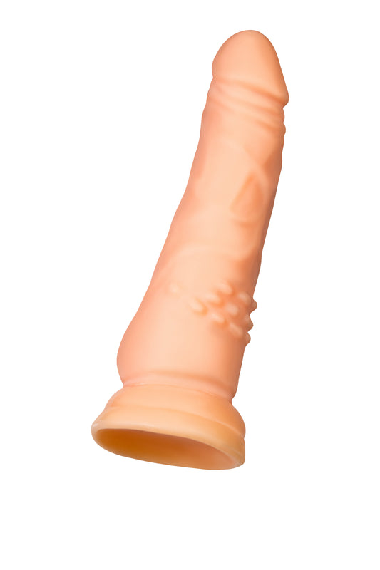 A-Toys by TOYFA Vantuzlu Realistik Dildo, TPE, Ten, 18 cm