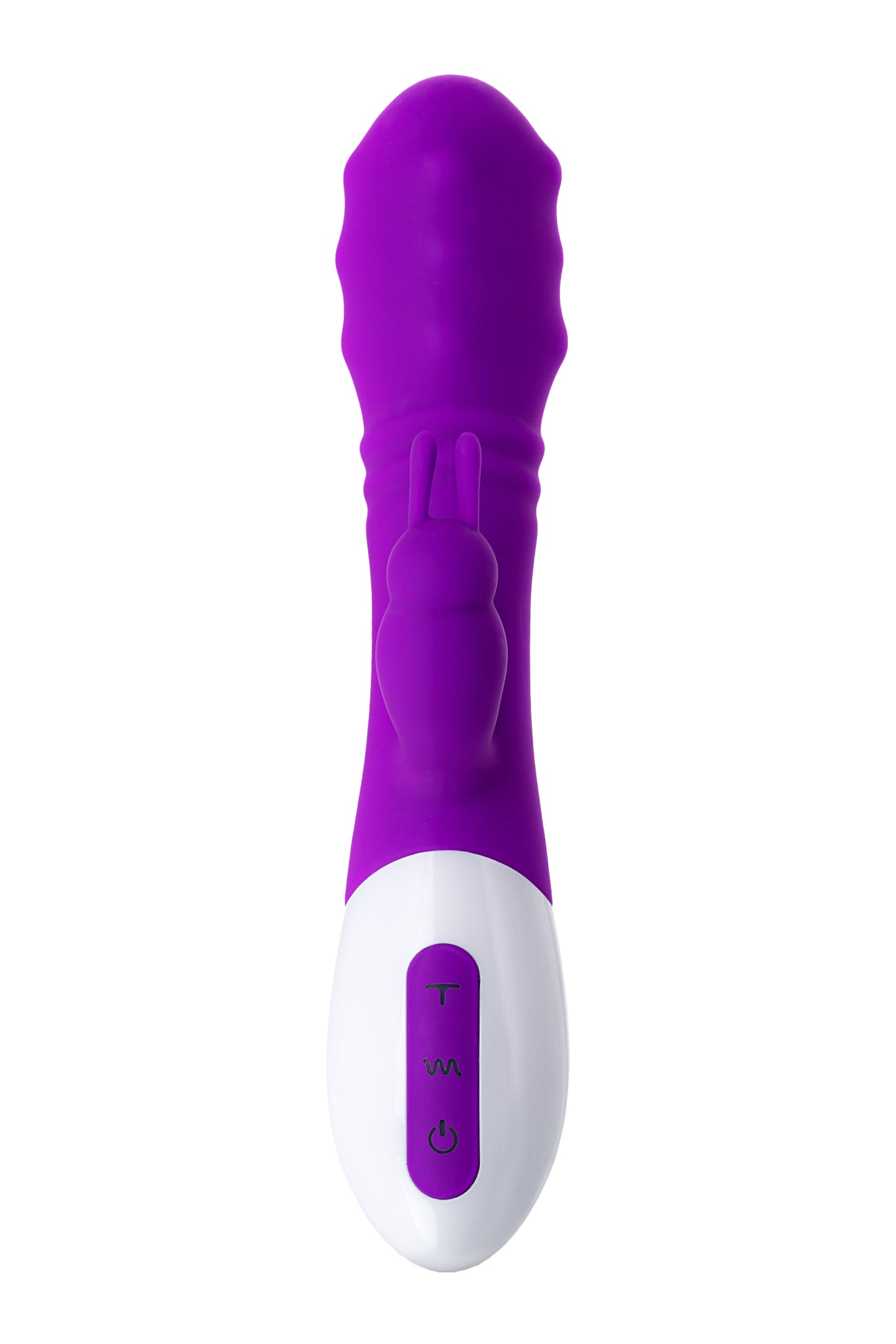 JOS TATY Klitoral Uyarıcı Vibratör, silikon, mor, 21,5 cm
