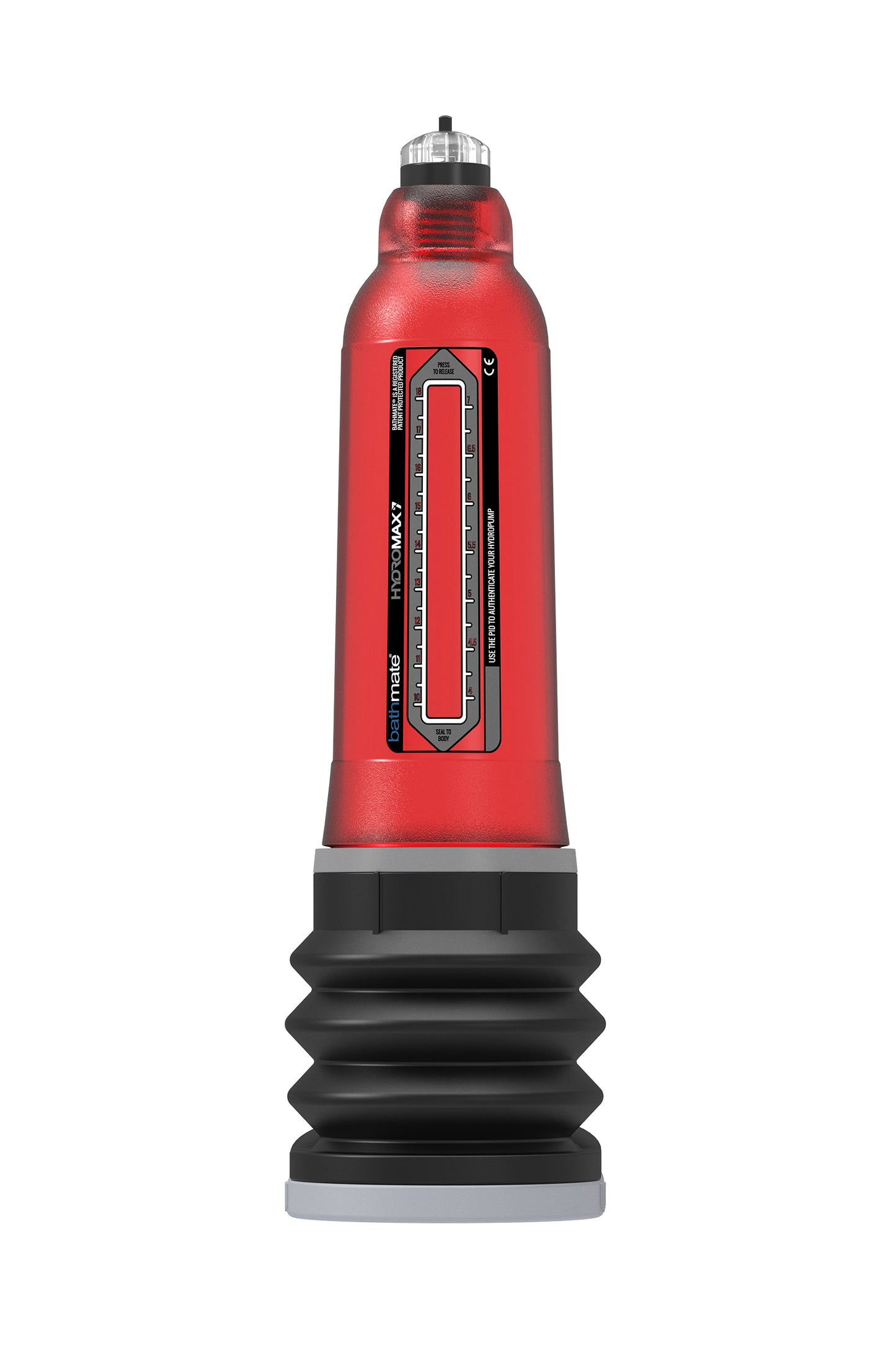 Bathmate HYDROMAX7 hidrolik pompa, ABS plastik, transparan, 30 cm (Hydromax X30 muadili)