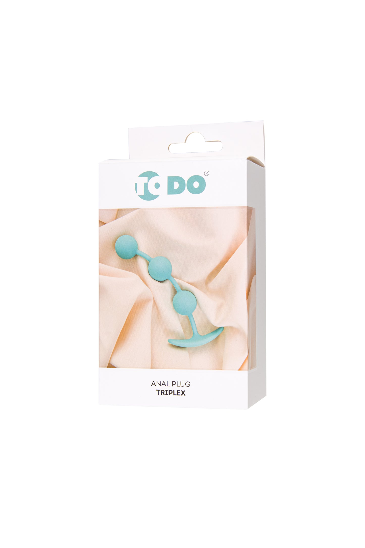 ToDo by Toyfa Triplex Anal Plug, Silikon, nane, 15 cm, Ø 2,5 cm