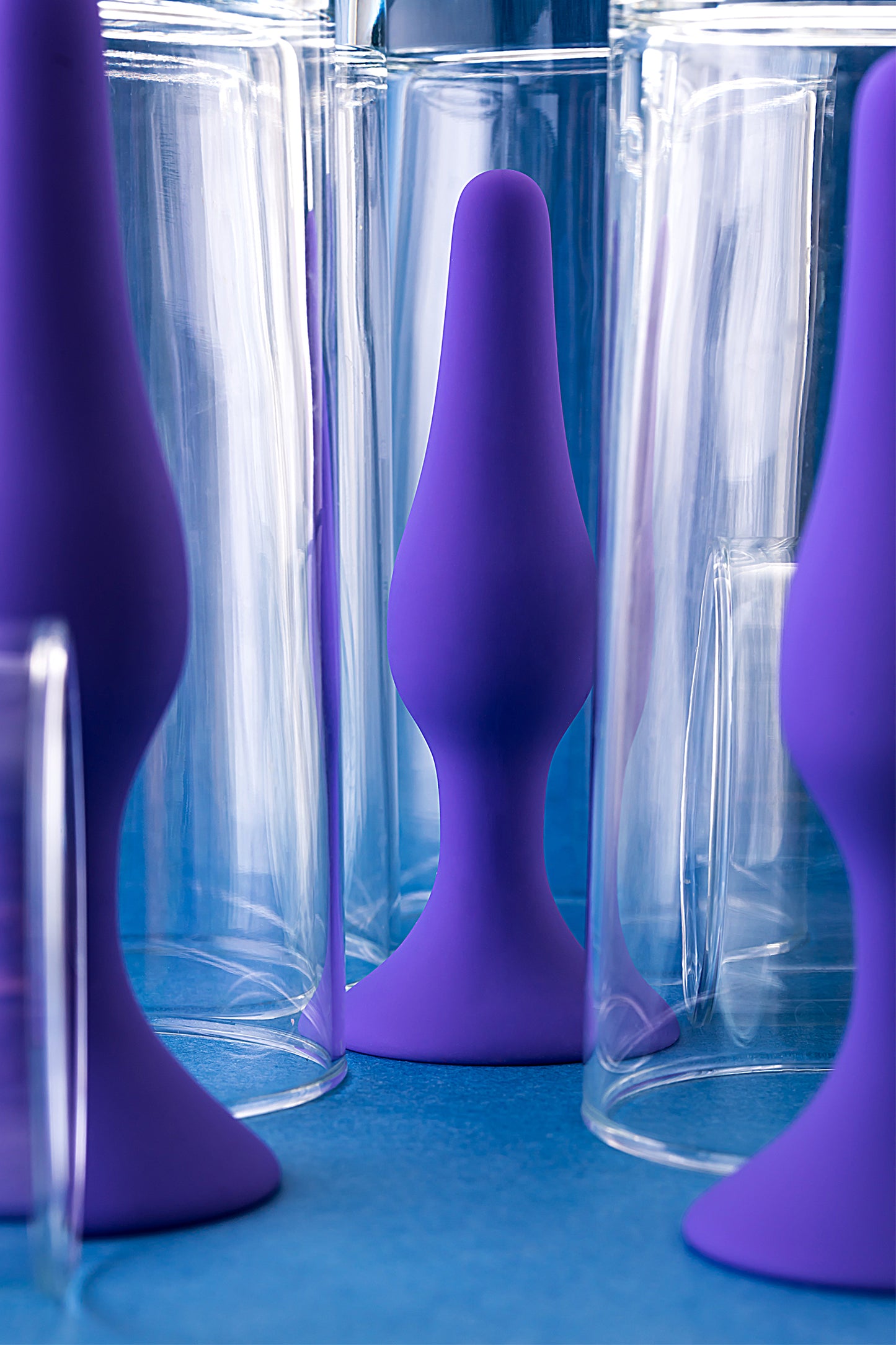A-Toys by TOYFA Anal Plug, silikon, mor, 12,5 cm
