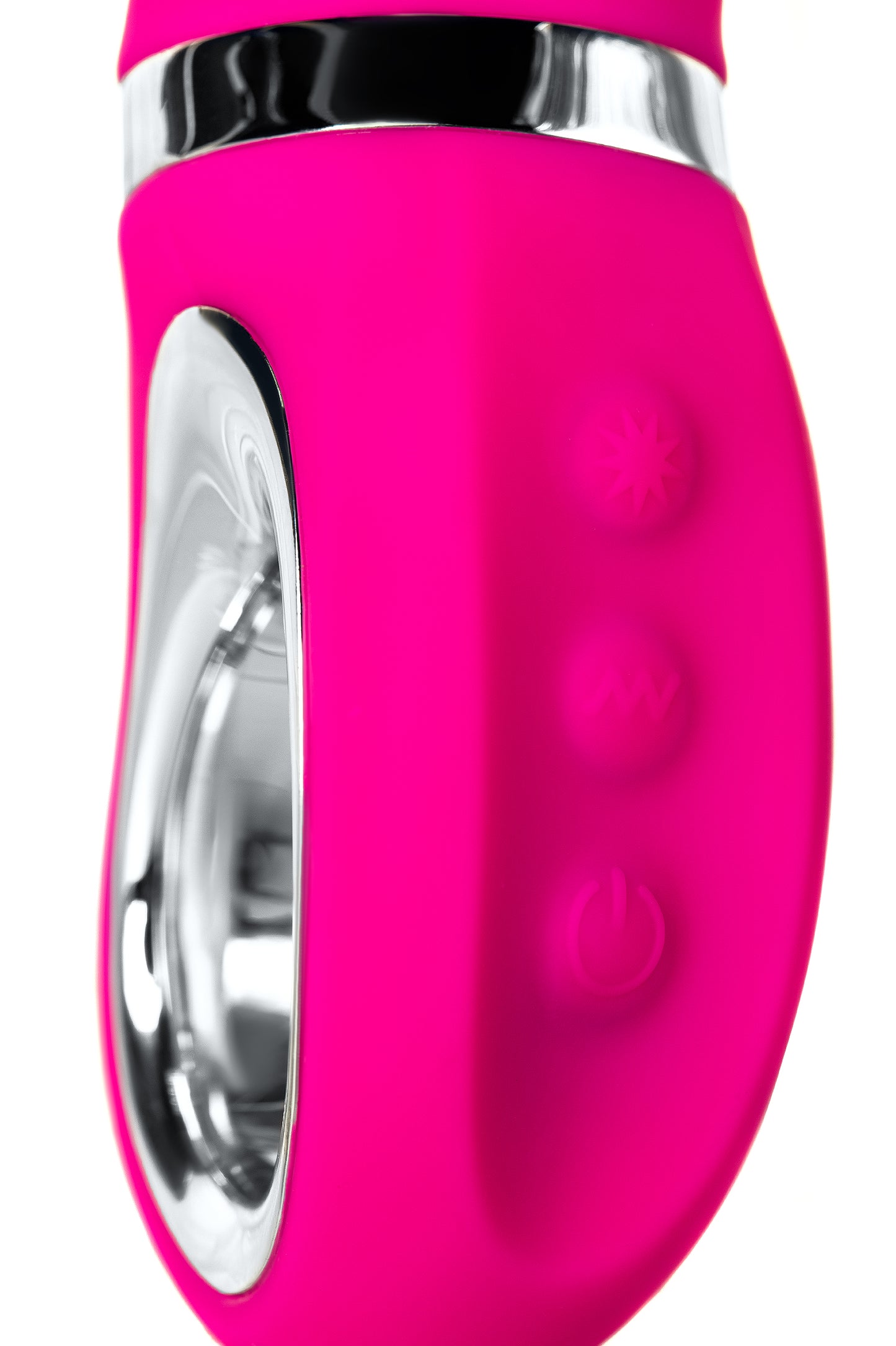 JOS PİLO Vibratör, WOW Modlu, Silikon, Pembe, 20 cm