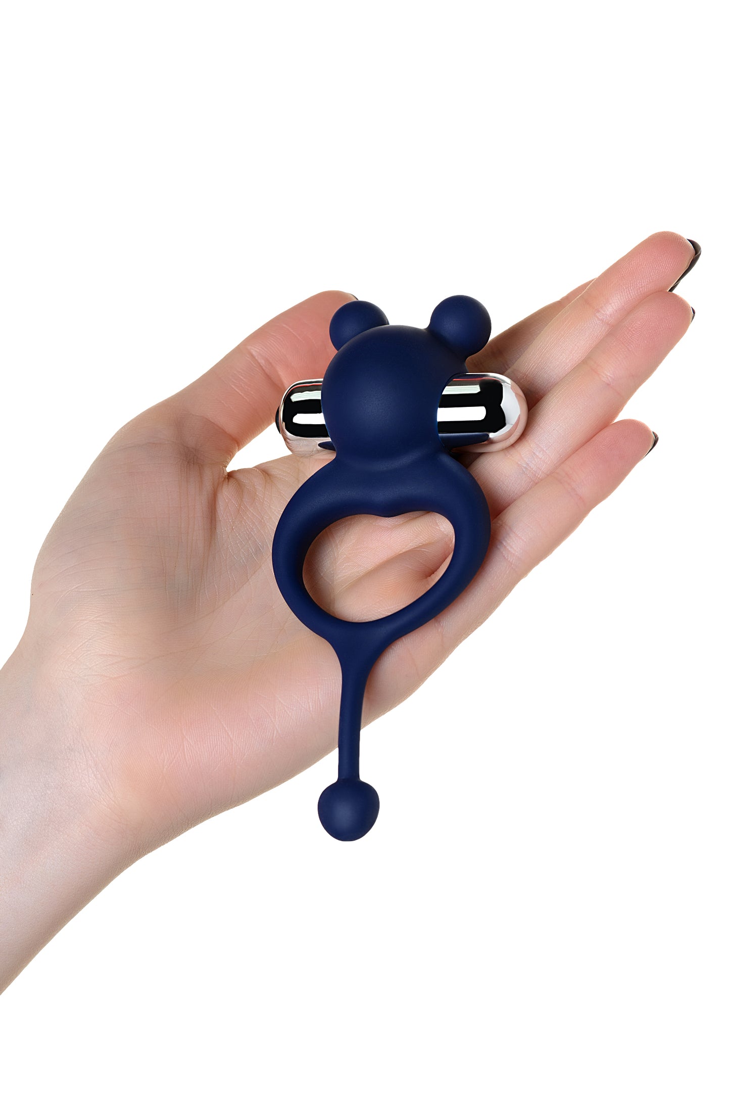 JOS MİCKEY Penis Halkası, silikon, mavi, 12,5 cm