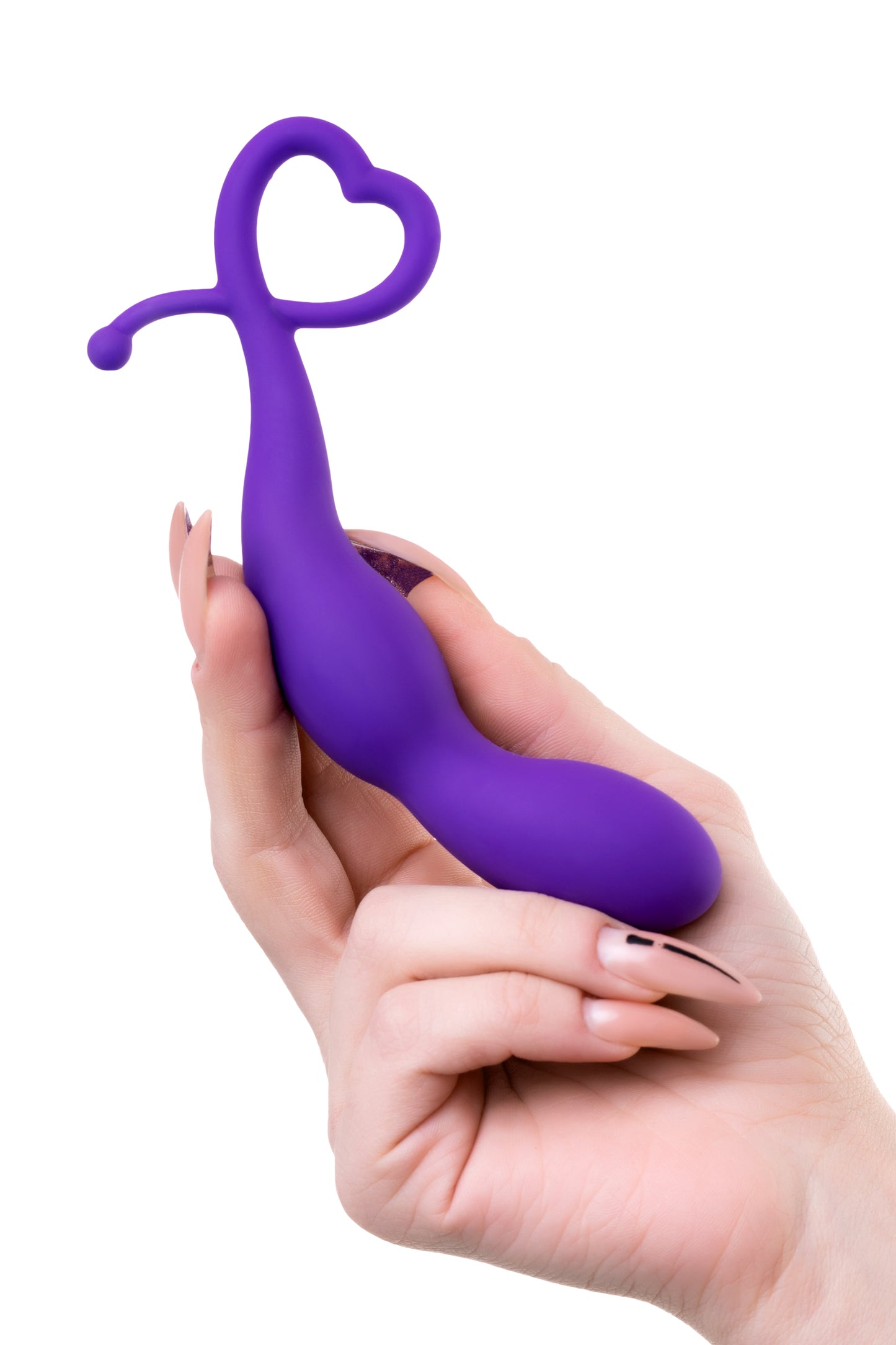 ToDo by Toyfa Wlap Anal Plug, silikon, mor, 16 cm, Ø 2,5 cm