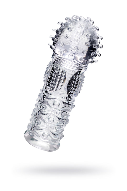 A-toys by TOYFA Hicks Parmak Klıf, TPE, şeffaf 8,5 cm