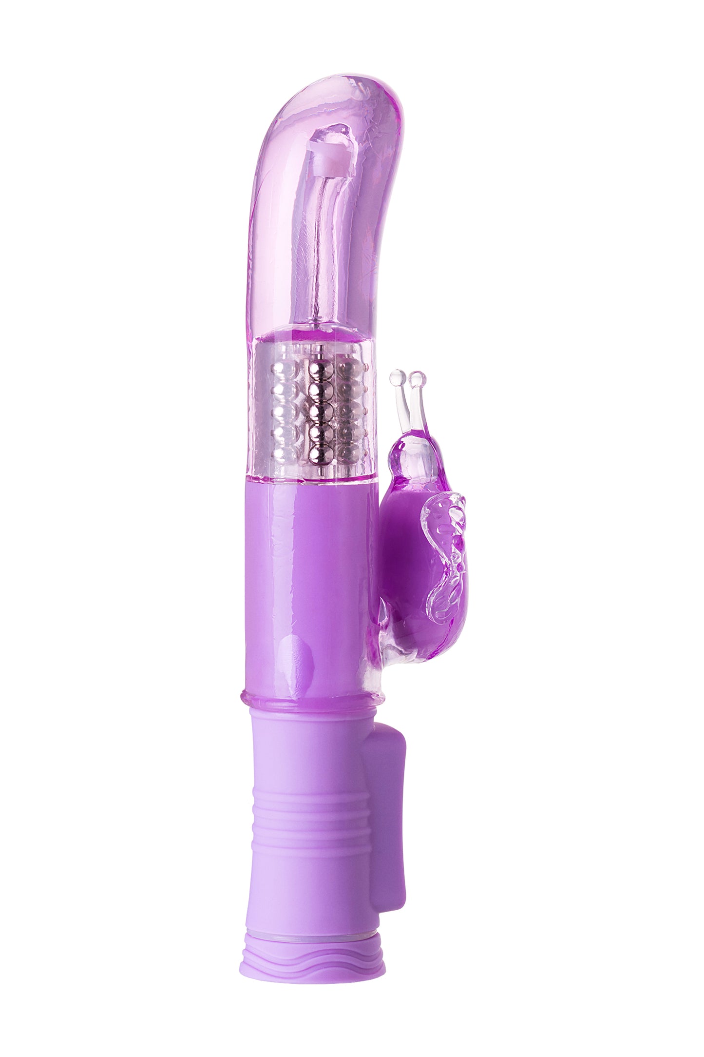 A-Toys by TOYFA High-Tech Vibratör, TPE, mor, 22,4 cm