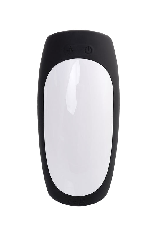 Erotist Hailstorm Masturbator, Şarj Edilebilir , Silikon, Siyah, 14,7 cm