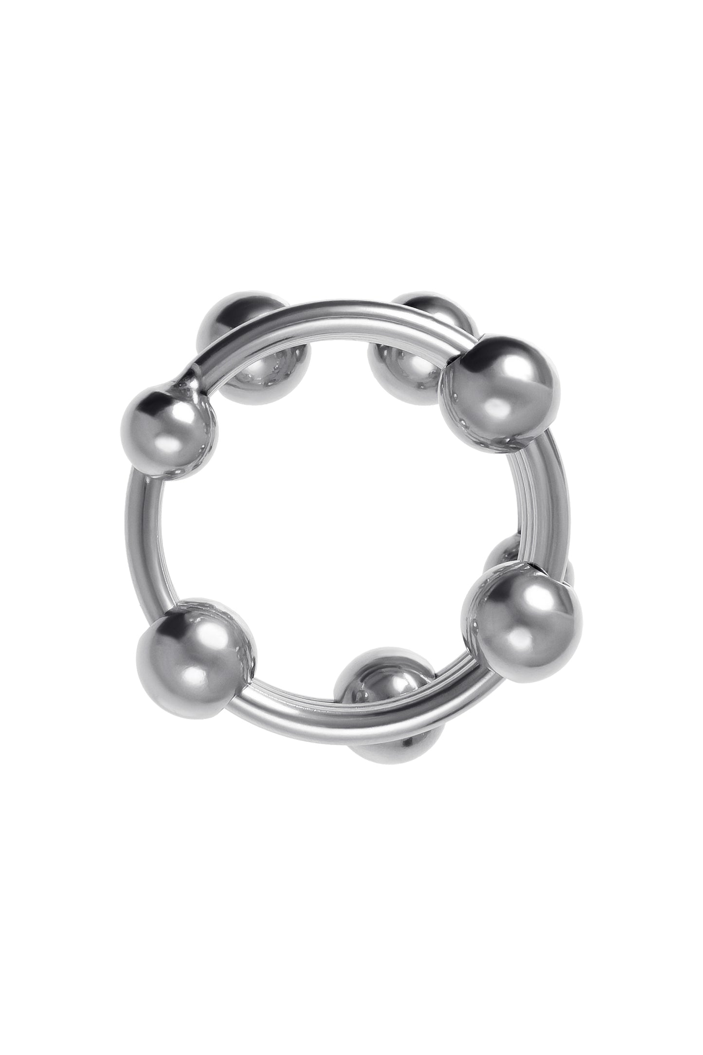 Metal by TOYFA penis başı halkası, Metal, gümüş, Ø 3,5cm