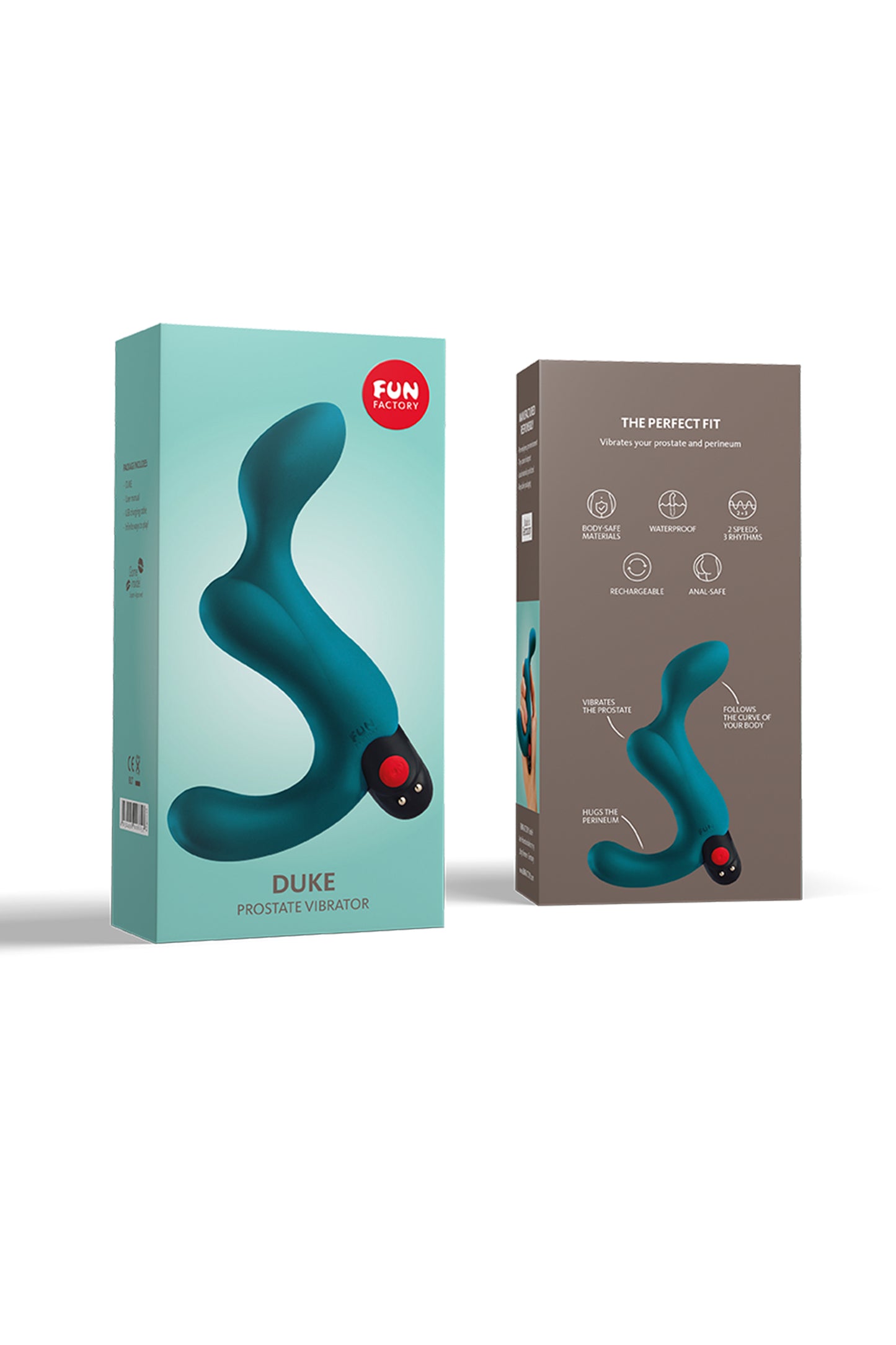 Fun Factory Duke Anal Plug, Silikon, yeşil, 12 cm