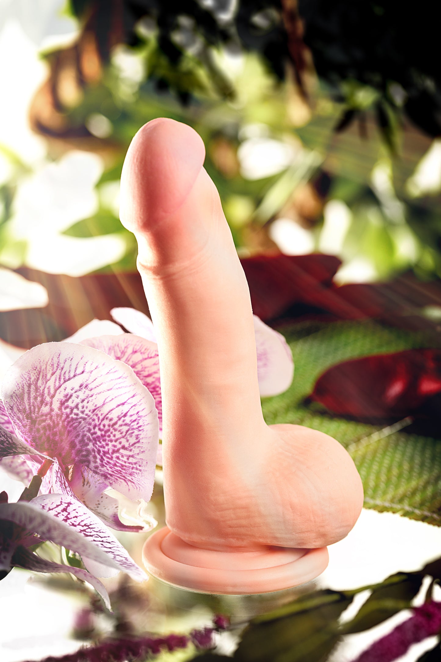 RealStick Elite Alfonso Gerçekçi Vibratör, TPR, Çıplak, 18,5 cm