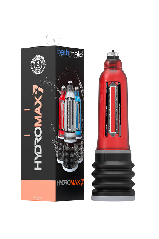 Bathmate HYDROMAX7 hidrolik pompa, ABS plastik, transparan, 30 cm (Hydromax X30 muadili)