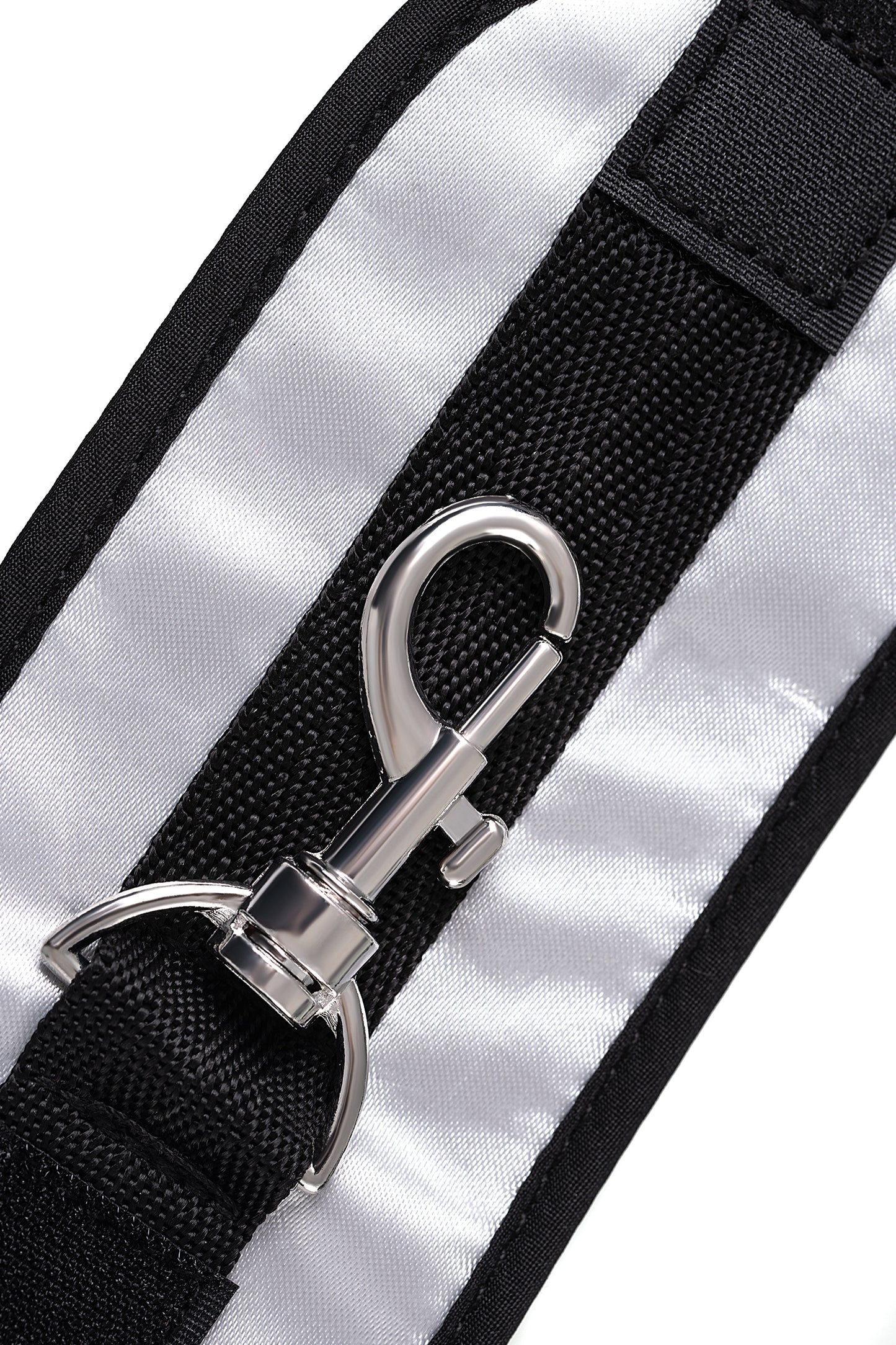 Anonymo BDSM Kapı esaret kelepçe, Polyester, Gümüş, 23 cm
