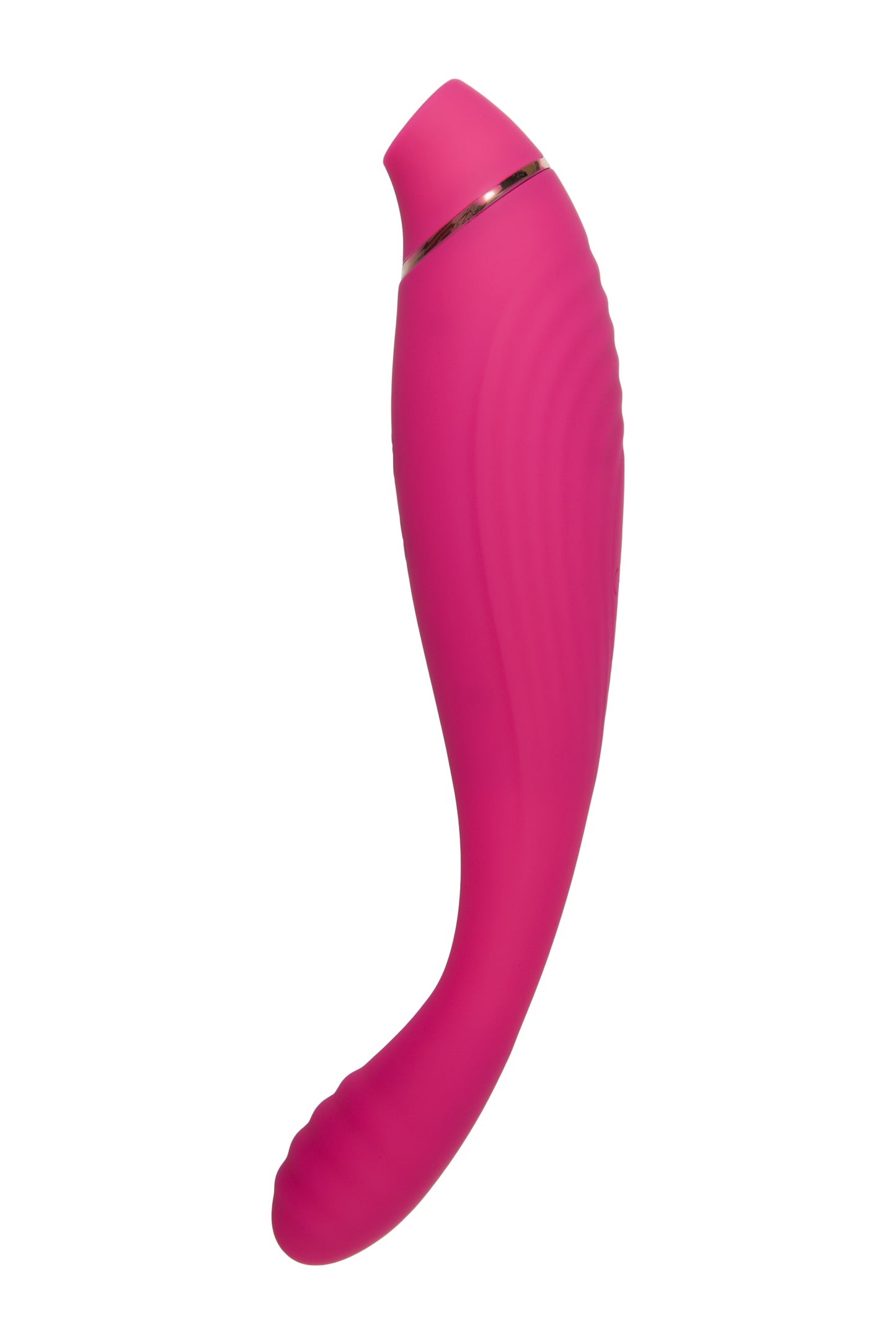 JOS Danvi Vakum Dalgası Vibratör, Silikon, Pembe, 21,5 cm