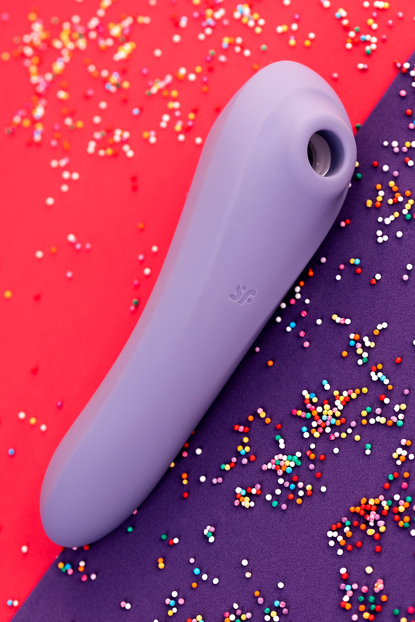 Satisfyer Dual Pleasure Vakum Dalgası Klitoral Vibratör, silikon, mor, 17.9 cm