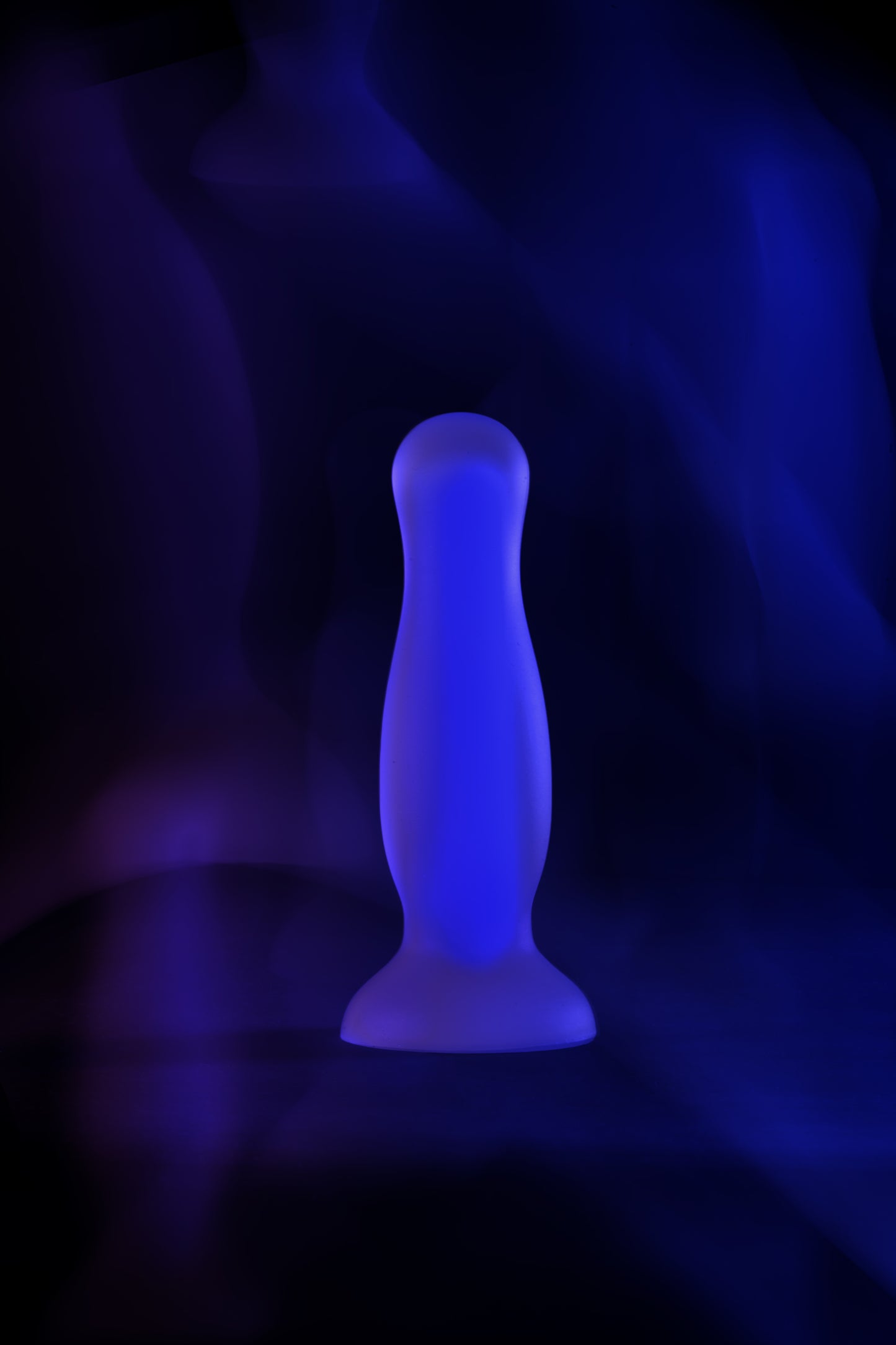 Beyond by Toyfa Kyle Glow Gece Parlayan Anal Plug , Silikon, Şeffaf, 10 cm