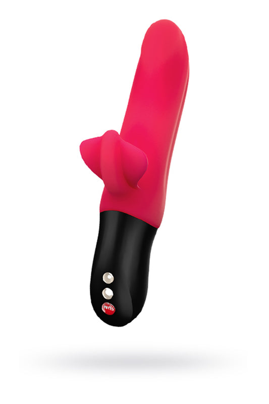 Fun Factory Bİ STRONİC FUSİON Vibratör, silikon, kırmızı, 22 cm