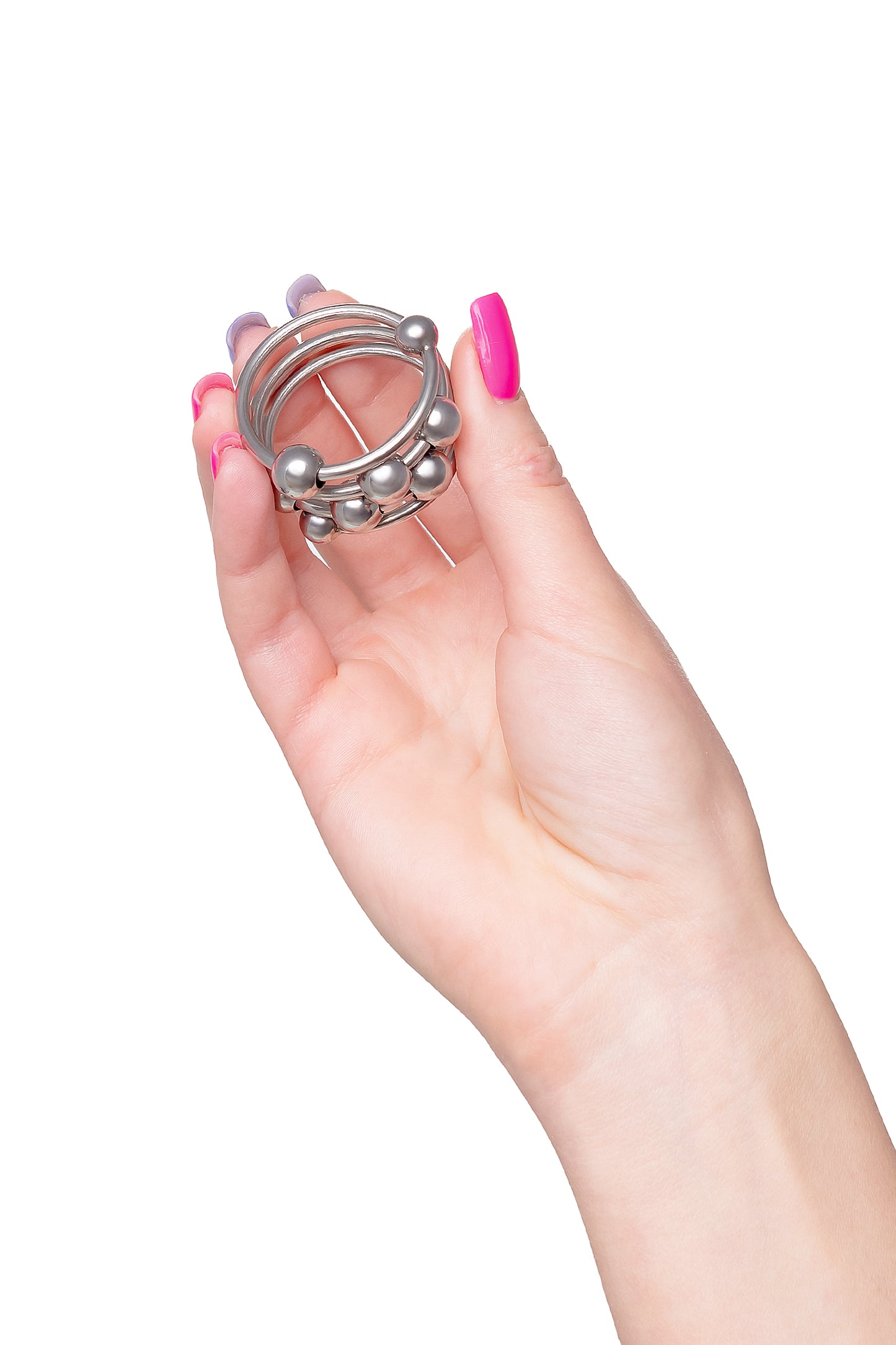 Metal by TOYFA penis başı halkası, Metal, gümüş, Ø 3,5cm