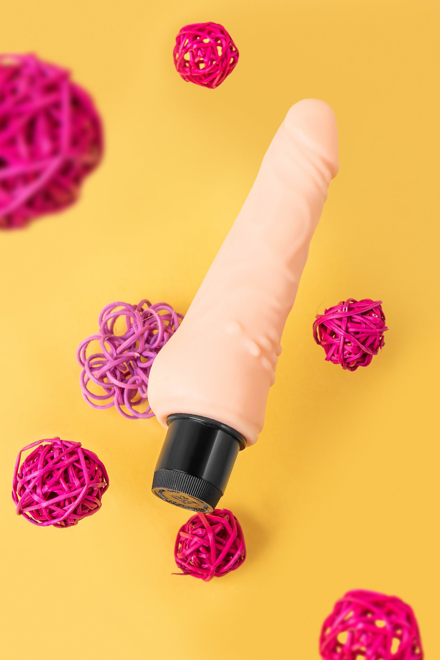 A-Toys by TOYFA Stim Realistik Vibratör, TPE,Ten , 19,2 cm