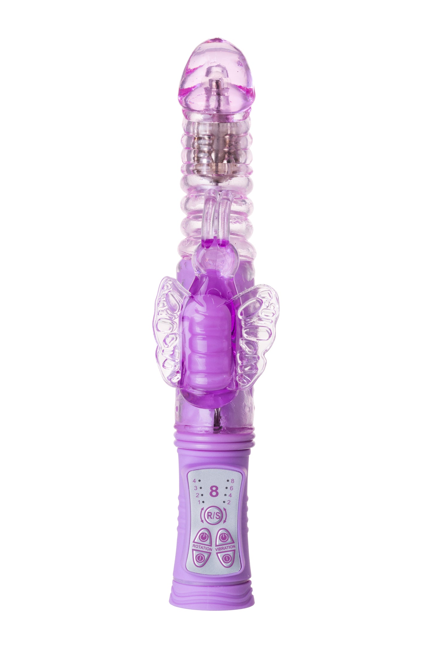 A-Toys by TOYFA Serk High-Tech Klitoral Uyarıcı Vibratör, TPE, mor, 24,5 cm