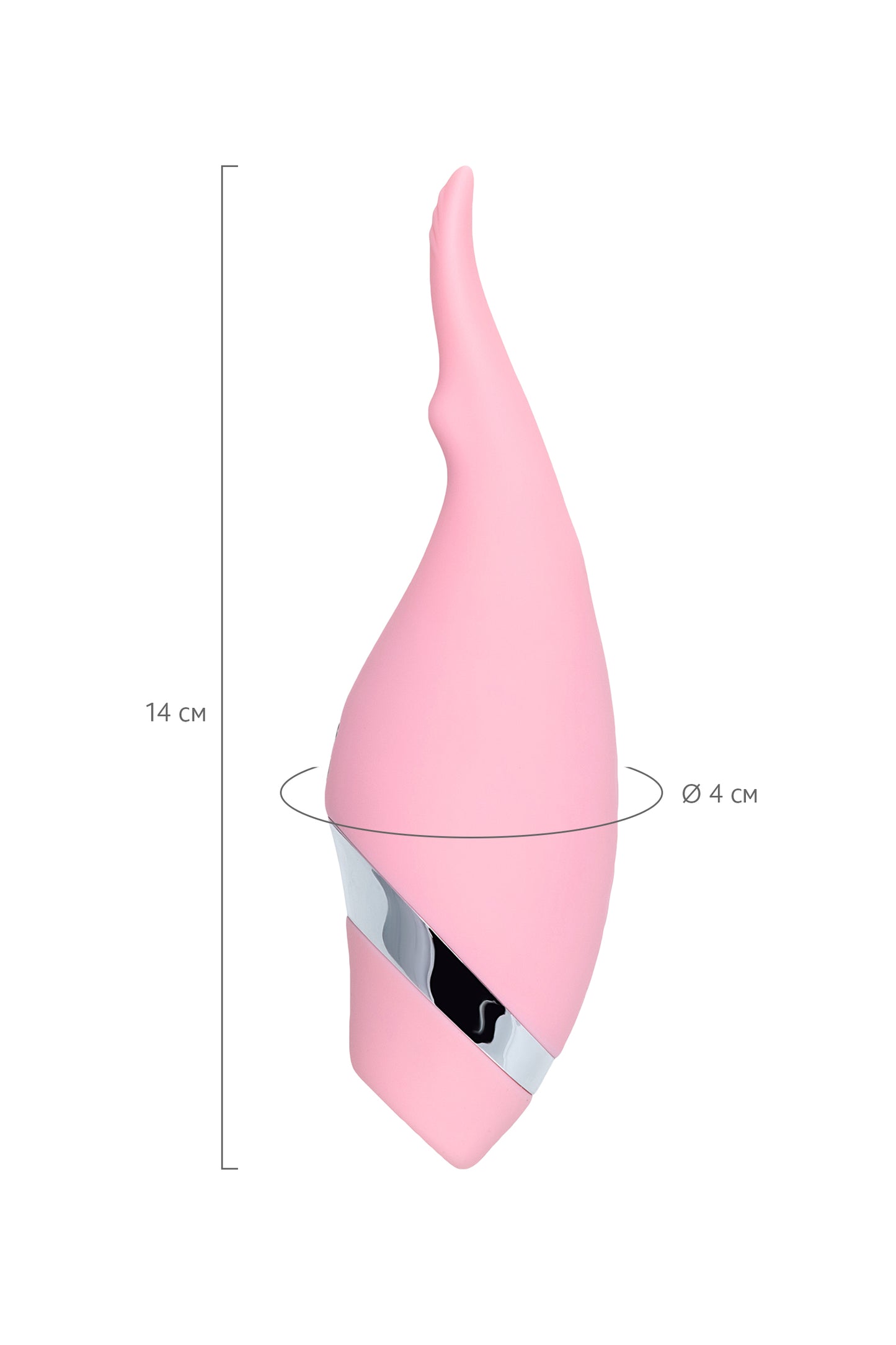 Flovetta by Toyfa DAHLİA Çok Fonksiyonlu Vakum Vibratör, Silikon, Pembe, 14 cm