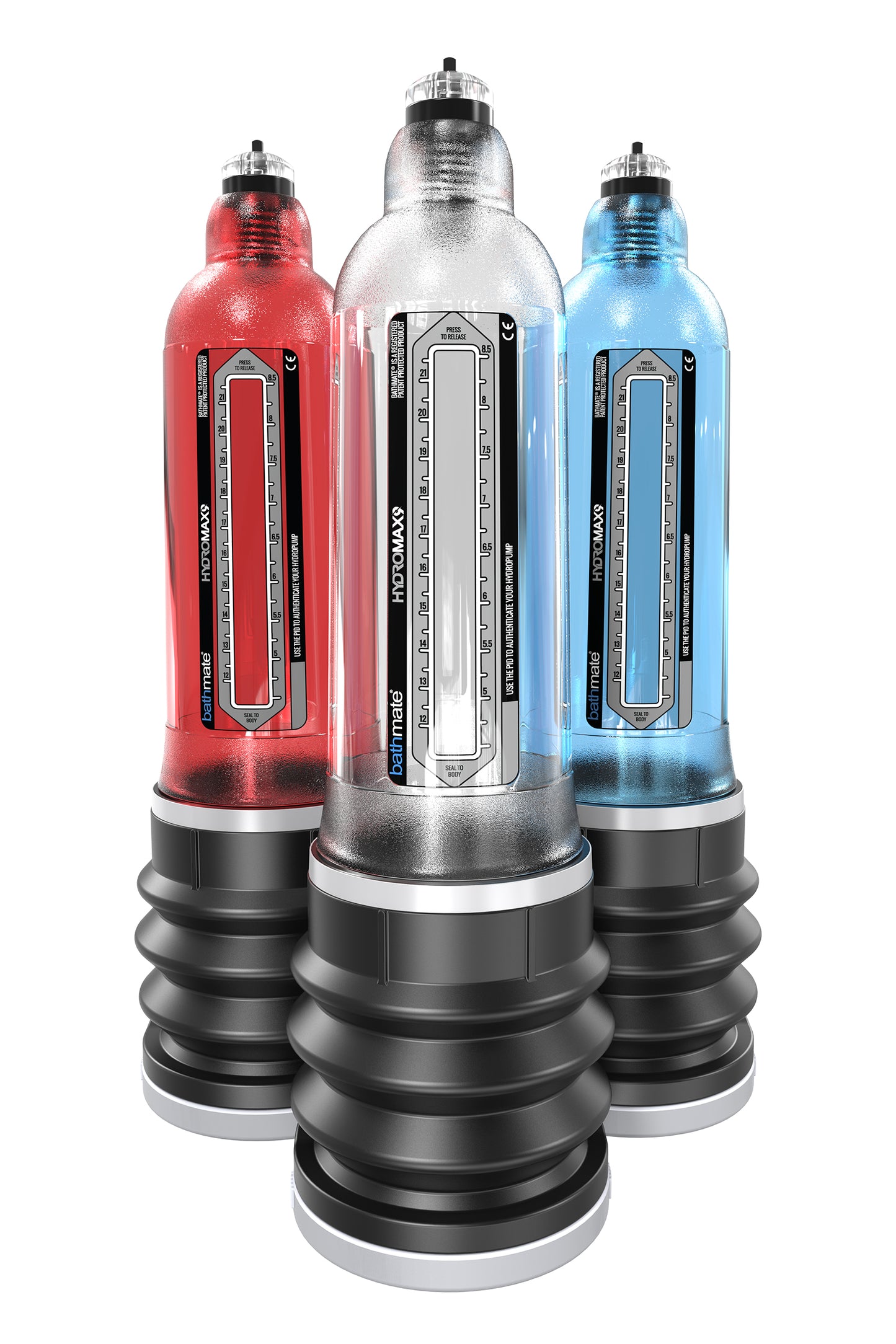 Bathmate HYDROMAX9 hidrolik pompa, ABS plastik, transparan, 32,5 cm (Hydromax X40 analog)