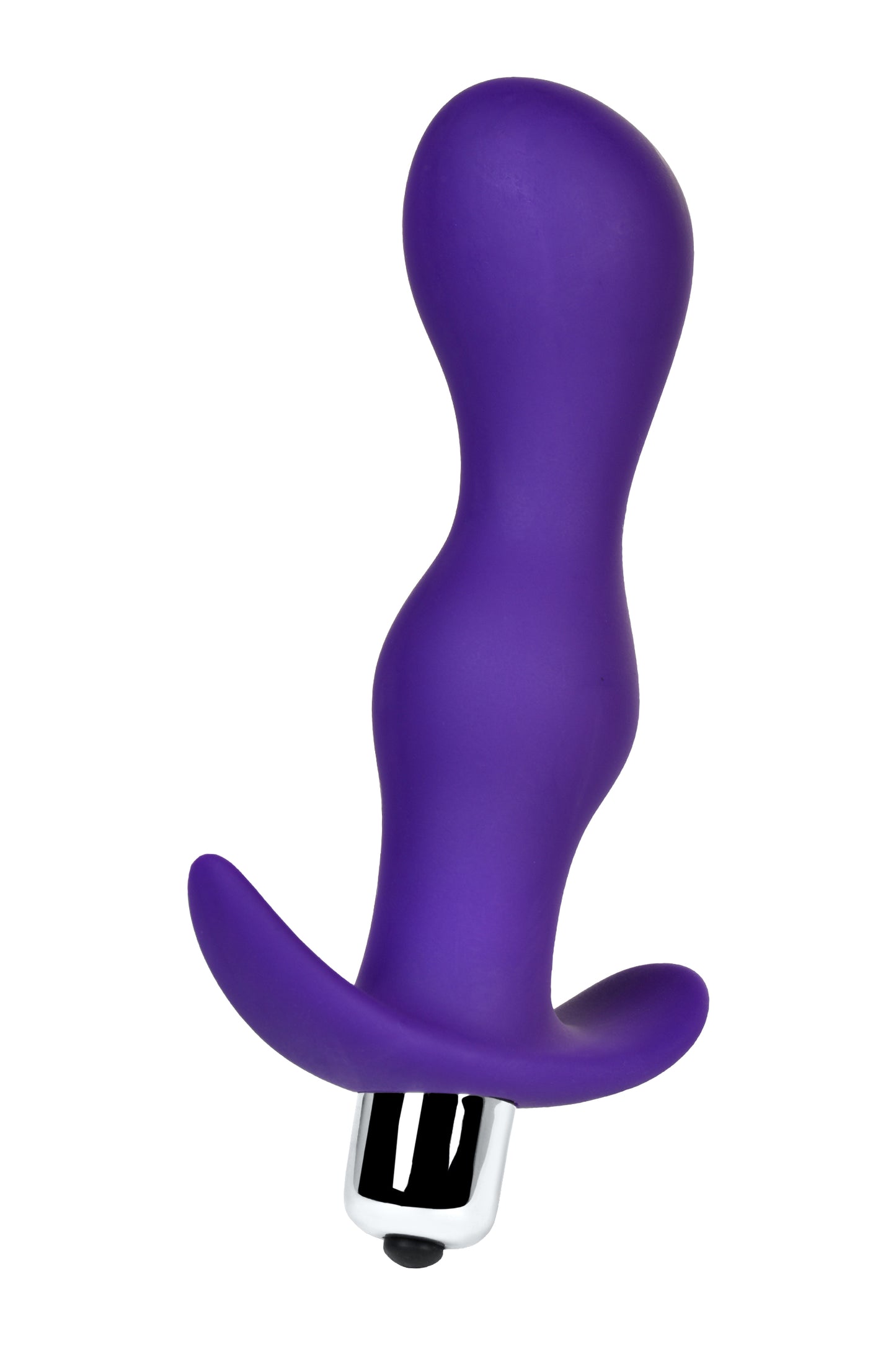 A-Toys by TOYFA Kamet Anal Vibro Plug, Beden L, silikon, mor, 14 cm
