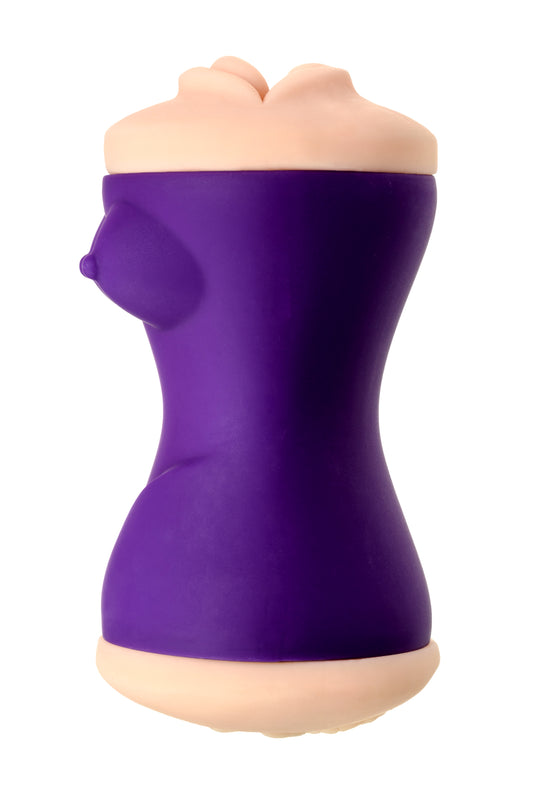 JOS YARA Çift Taraflı Masturbator, TPR, Ten, 17,5 cm