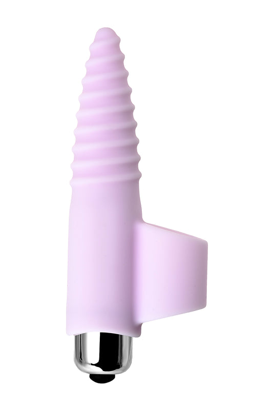 JOS NOVA'NIN Parmak Ucu Anal Plug , silikon, pembe, 9 cm