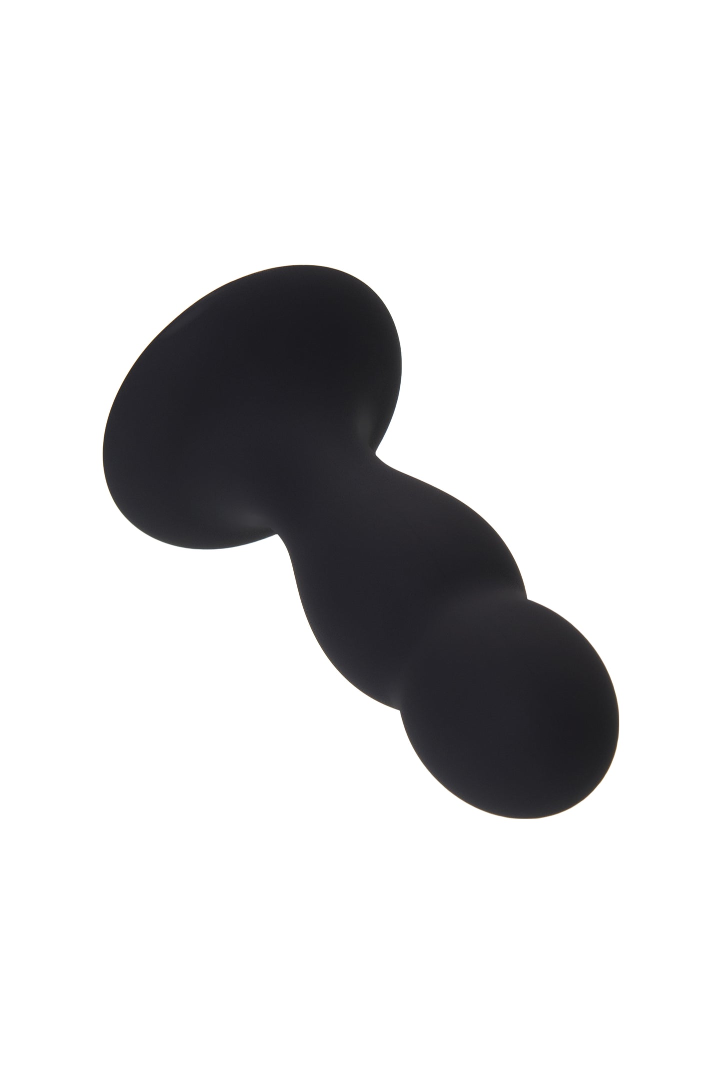 Erotist Hidro Anal Plug, M, silikon, siyah, 10,5 cm