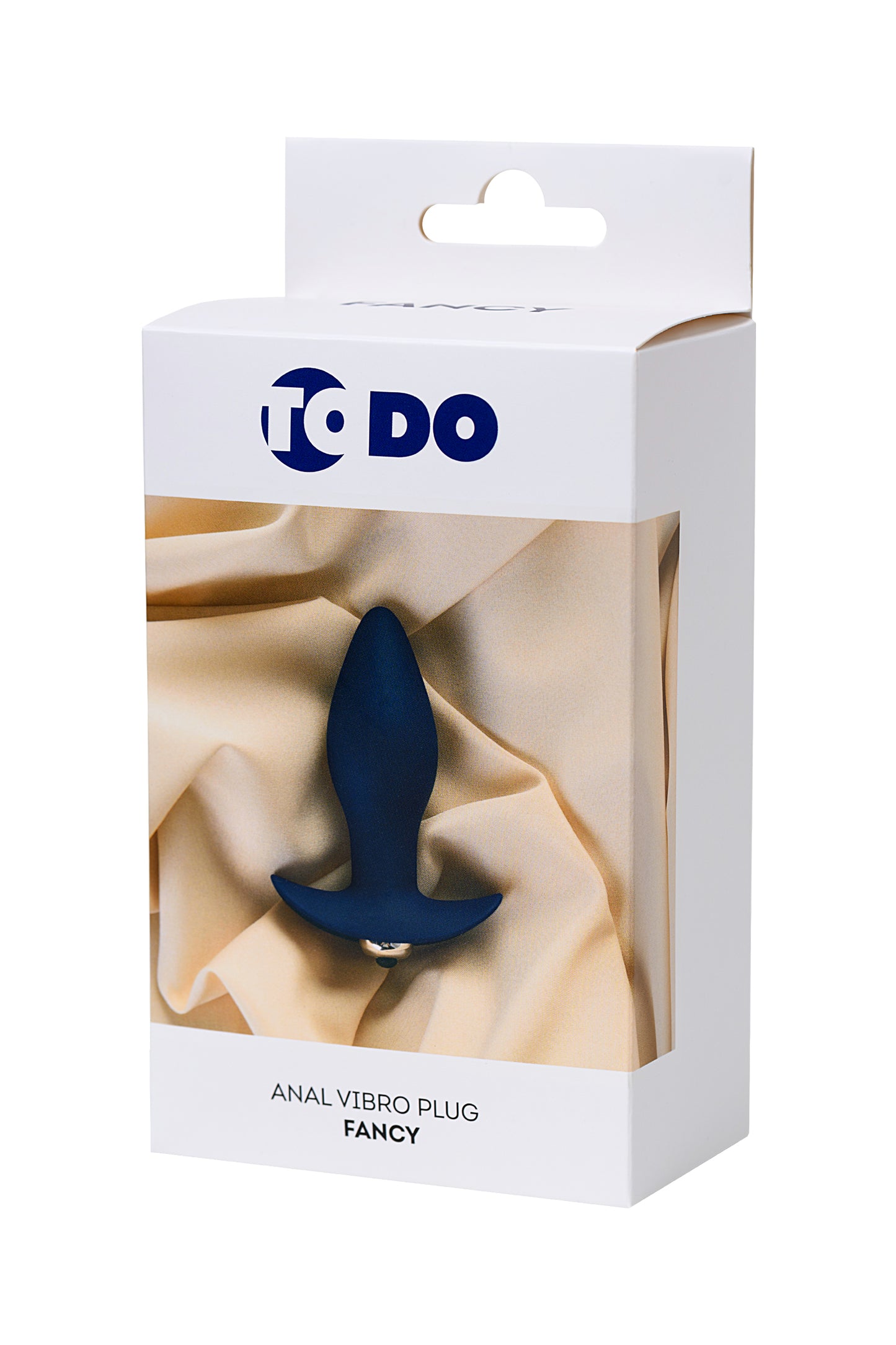 ToDo by Toyfa Fancy Anal Plug, silikon, mavi, 10,7 cm, Ø 3,5 cm