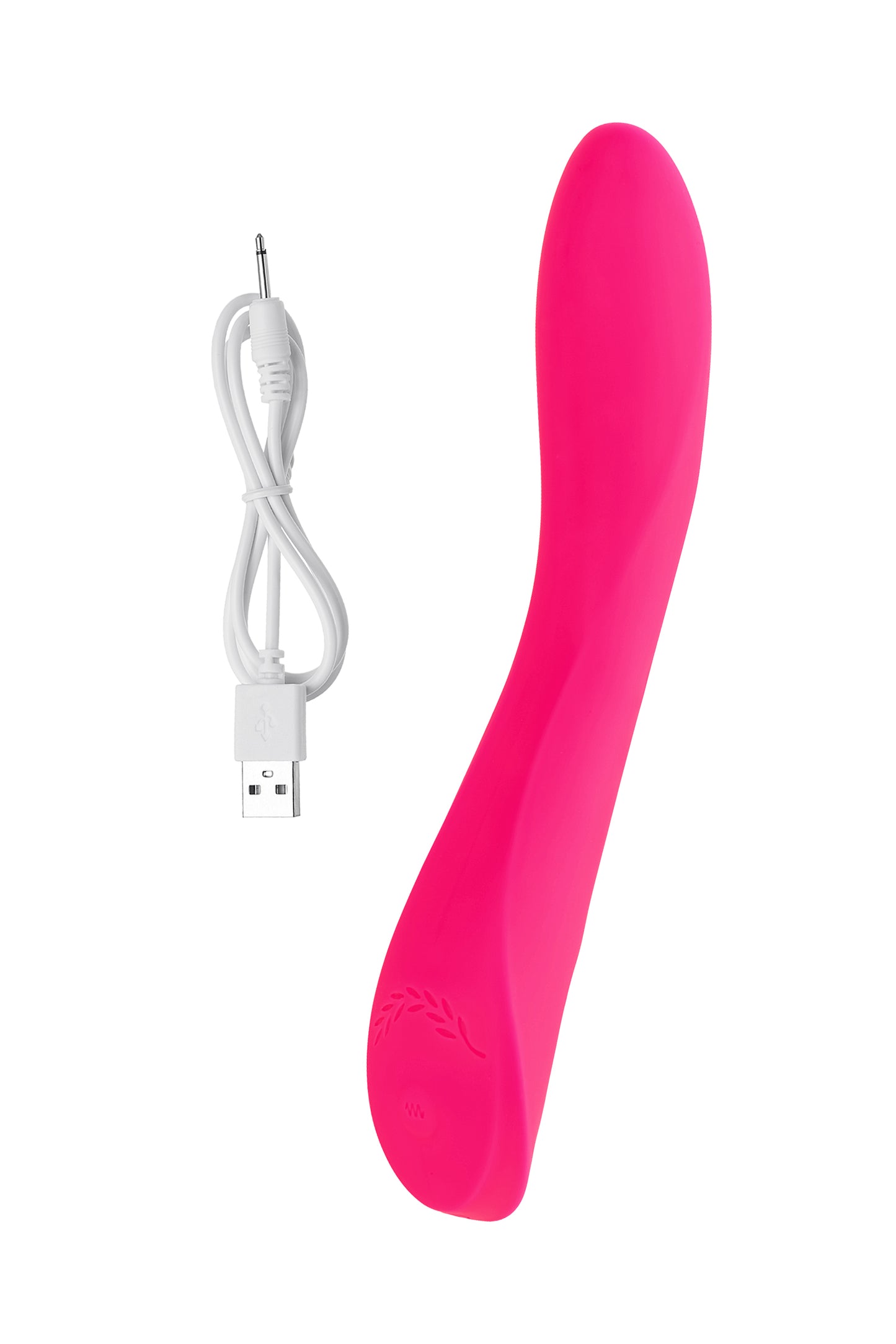 JOS Twig Vibratör, 5 titreşim modu, silikon, pembe, 20,5 cm, Ø 3,4 cm