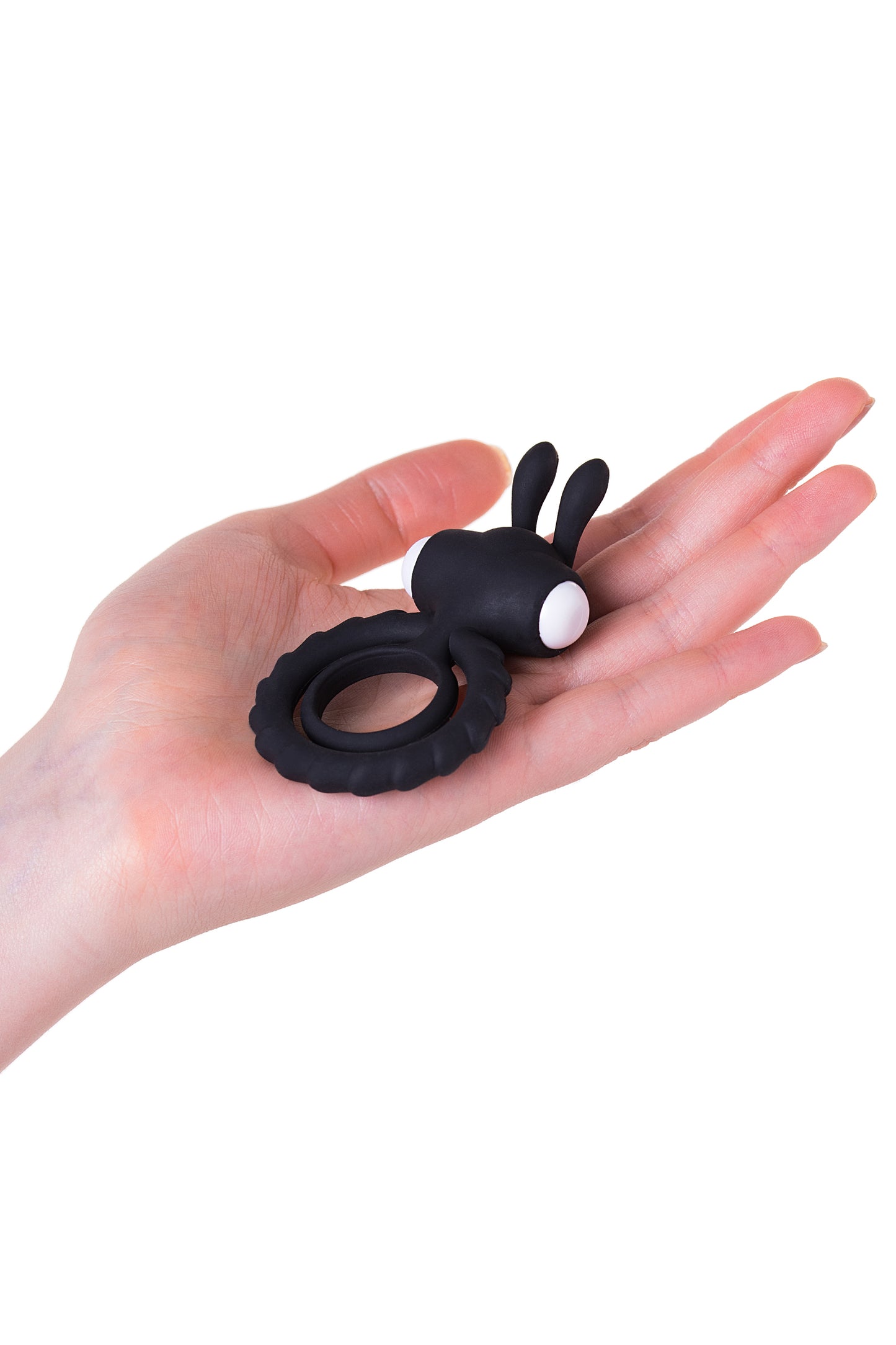 JOS BAD BUNNY Penis Halkası, silikon, siyah, 9 cm