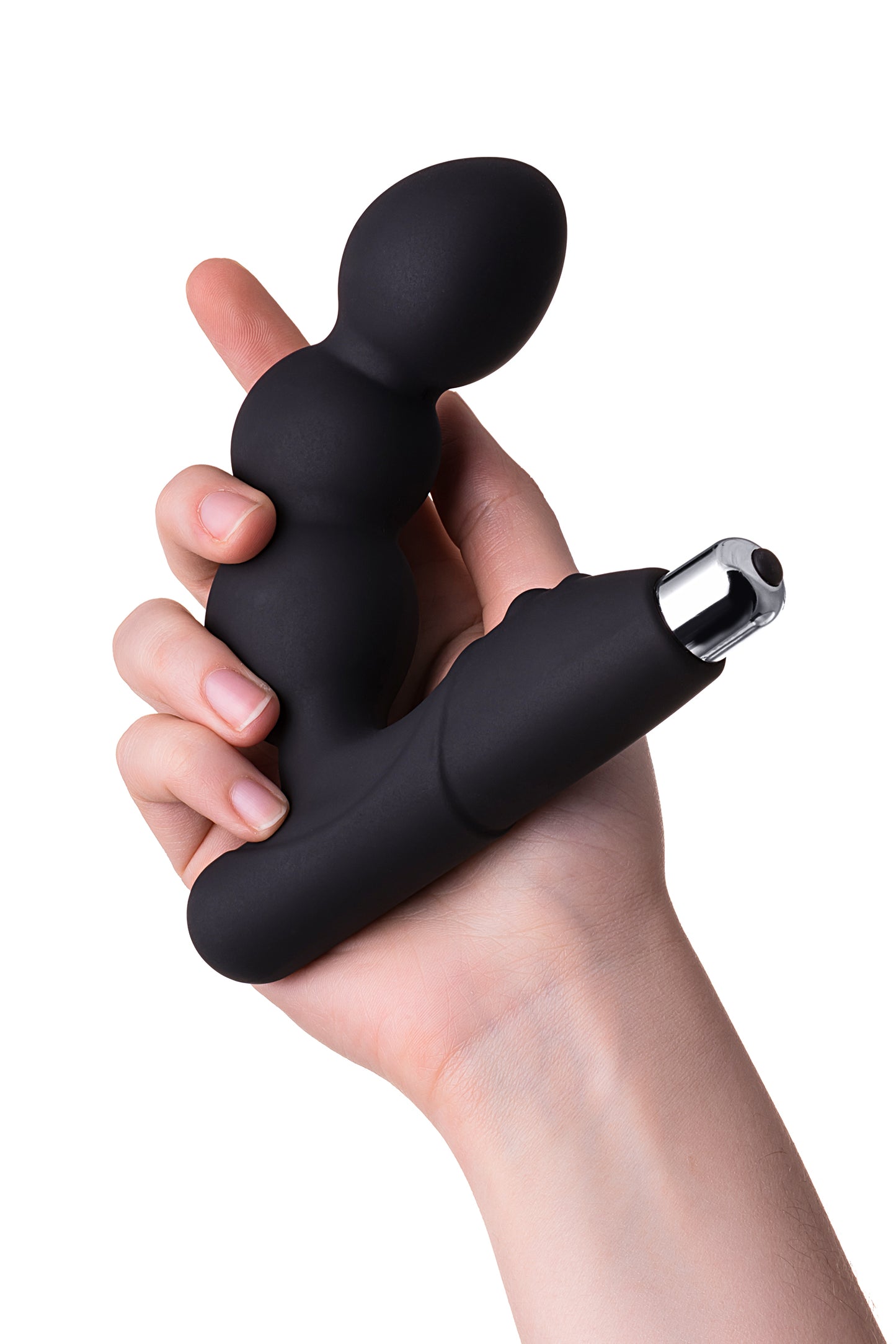 Erotist Fourth Anal Plug, silikon, siyah, 12,4 cm