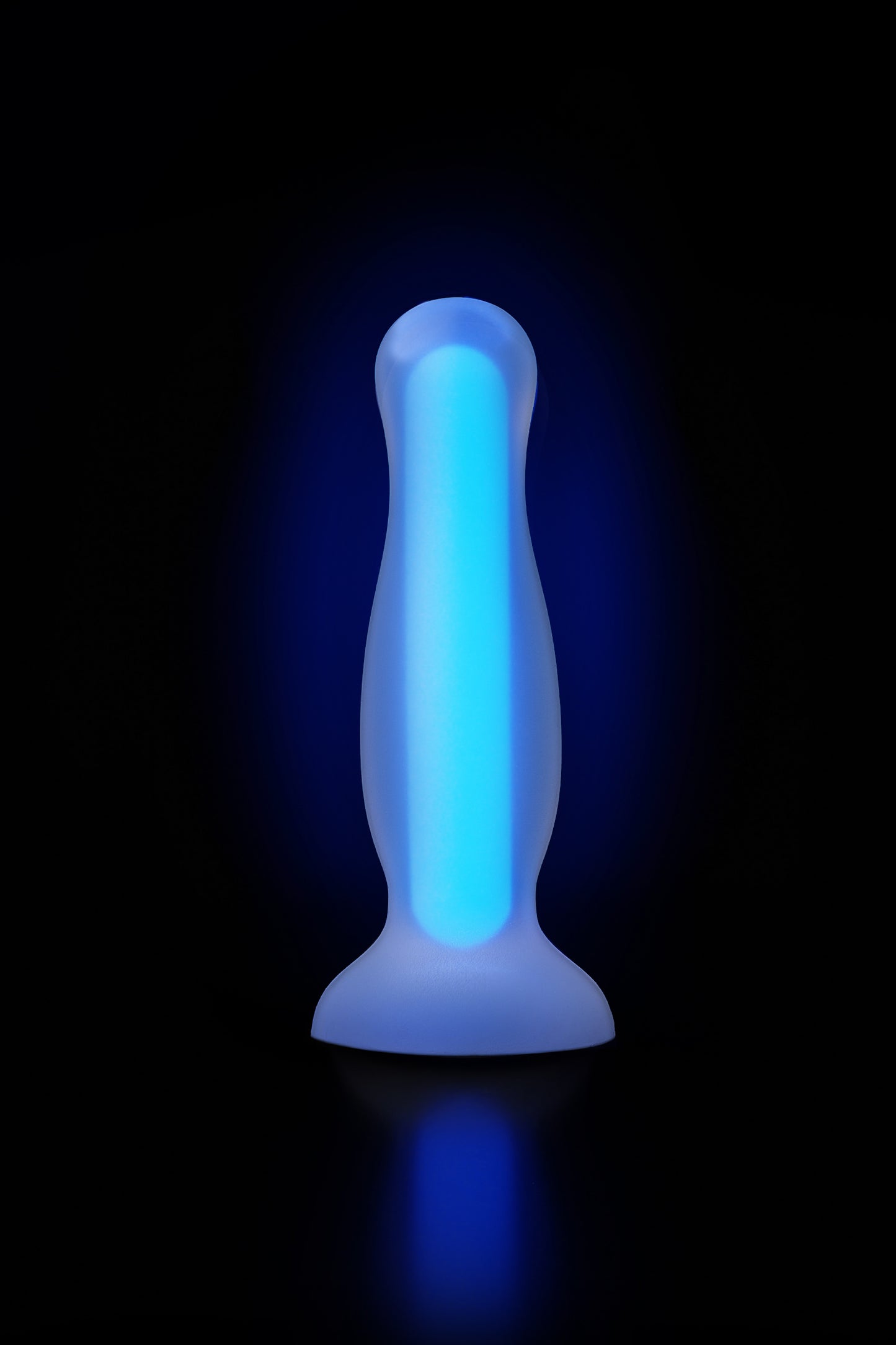 Beyond by Toyfa Kyle Glow Gece Parlayan Anal Plug , Silikon, Şeffaf, 10 cm